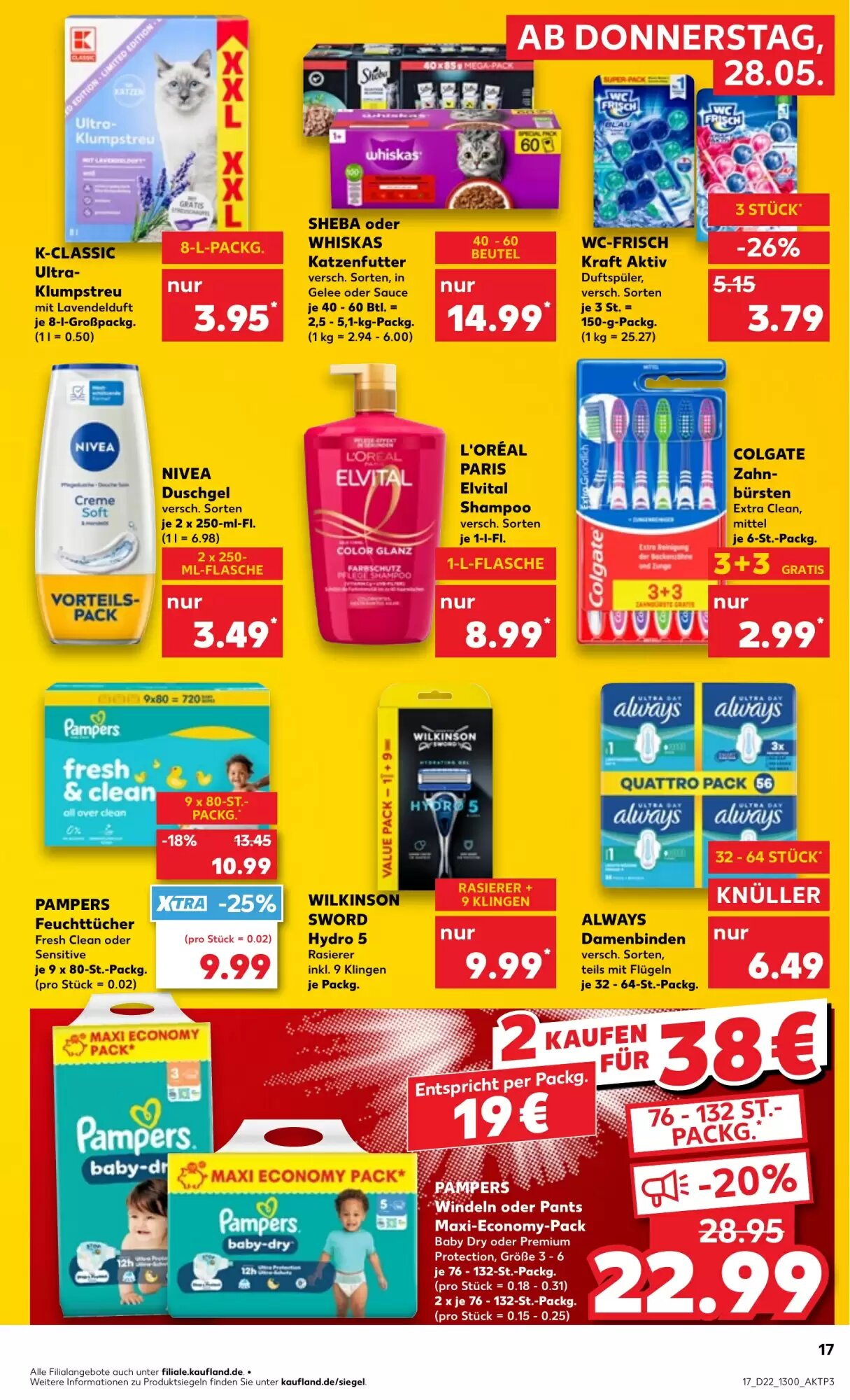 Kaufland Prospekt (ab 28.05.2026) zum Blättern - Seite 17