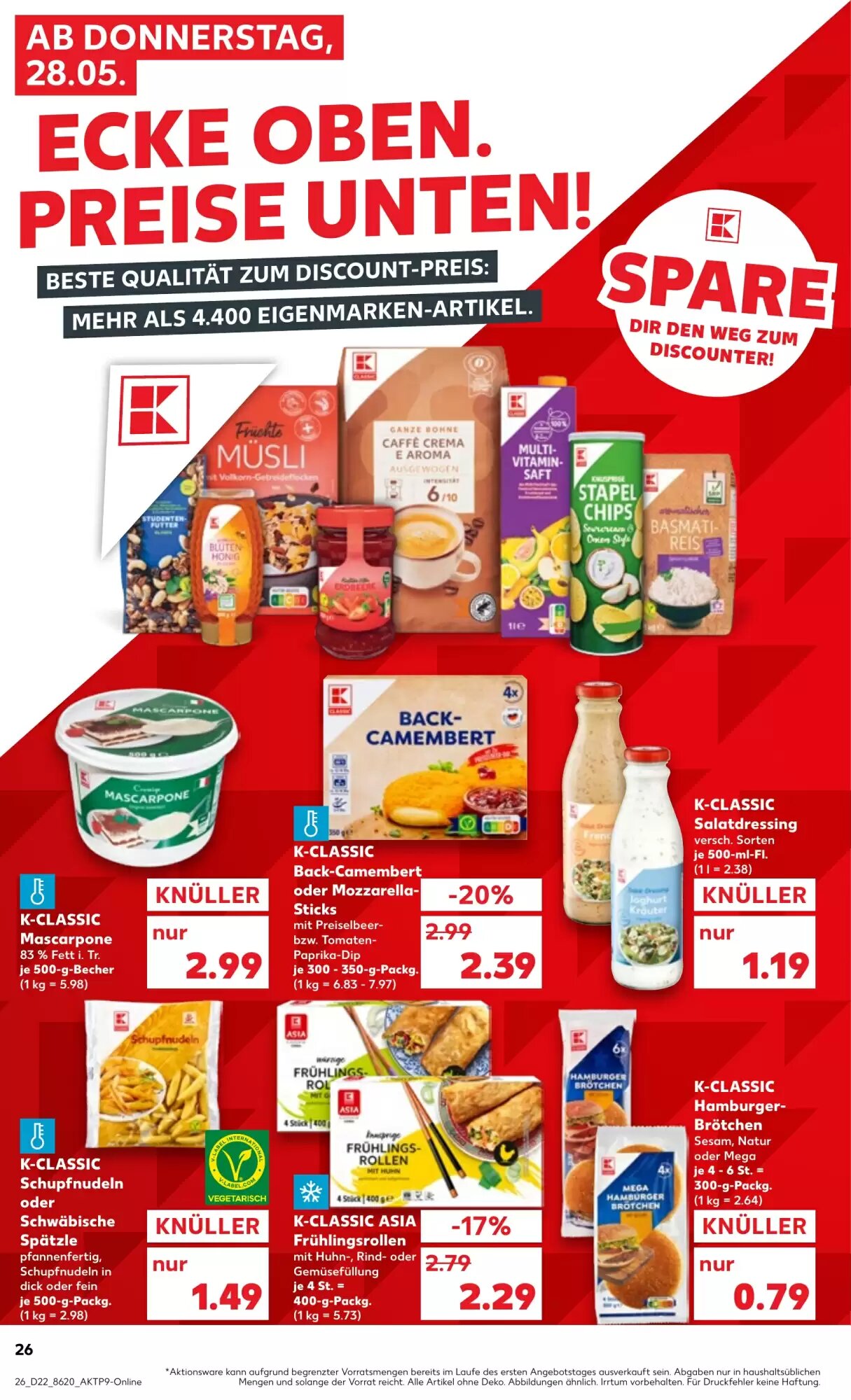 Kaufland Prospekt (ab 28.05.2026) zum Blättern - Seite 26