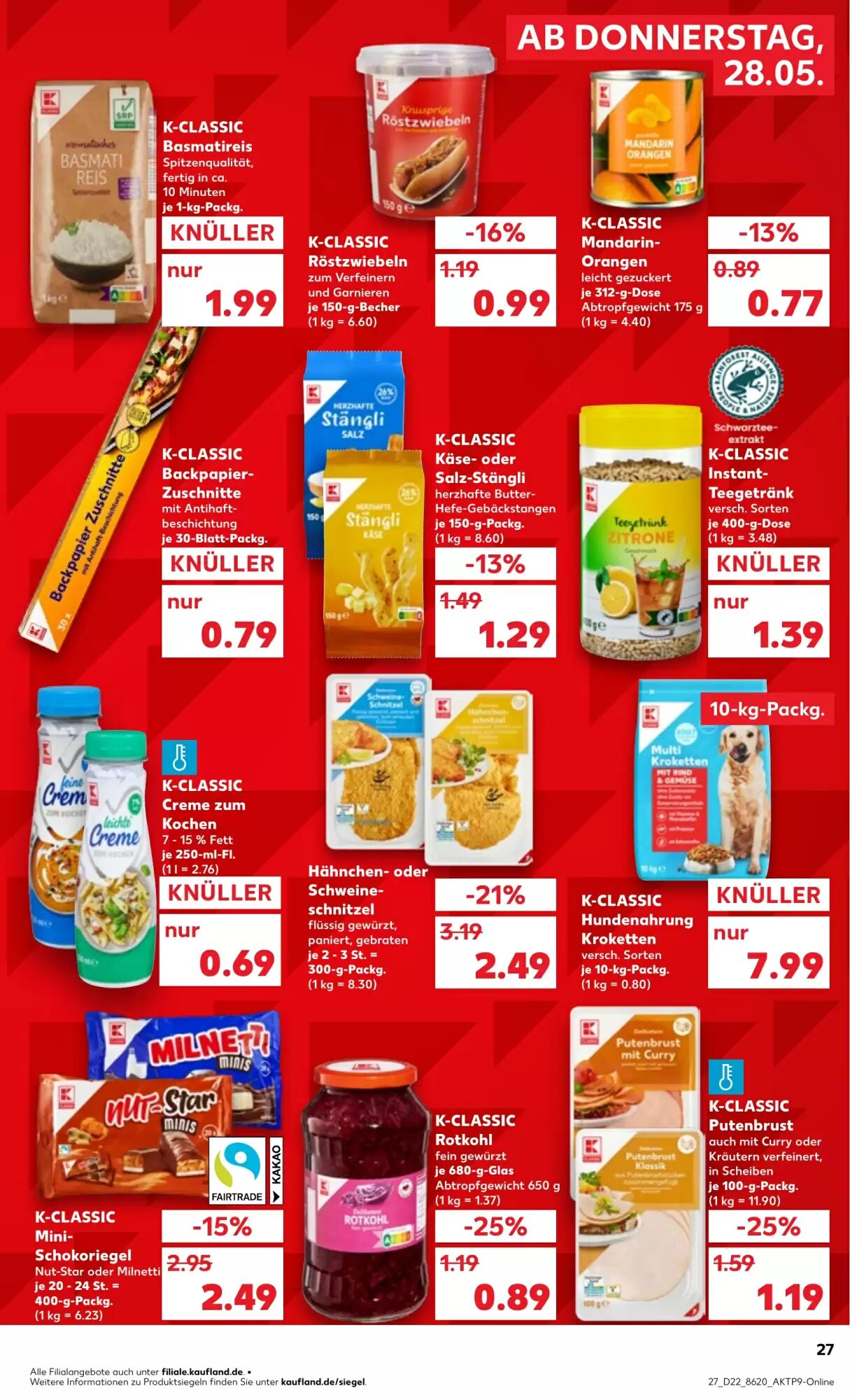 Kaufland Prospekt (ab 28.05.2026) zum Blättern - Seite 27