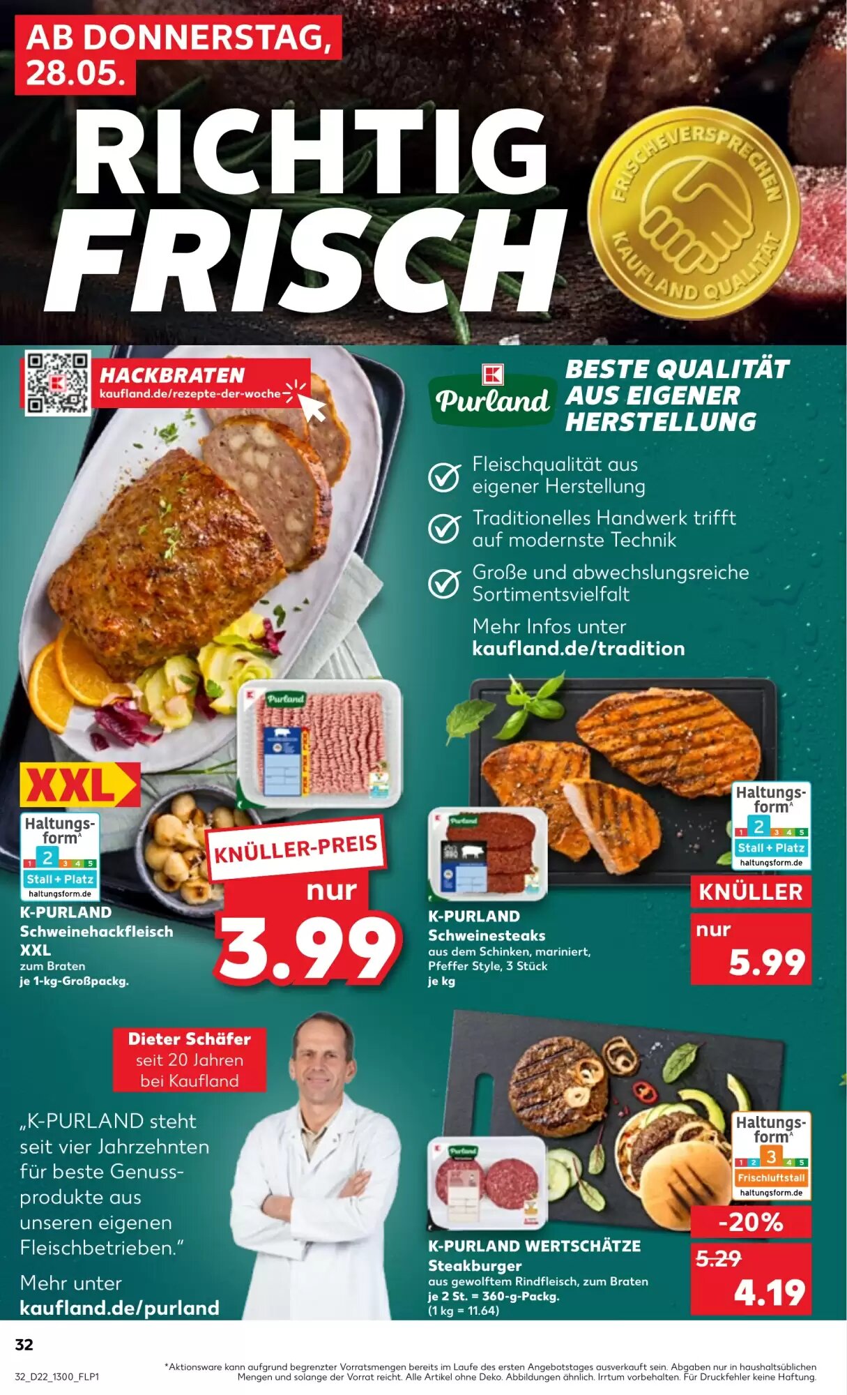 Kaufland Prospekt (ab 28.05.2026) zum Blättern - Seite 32
