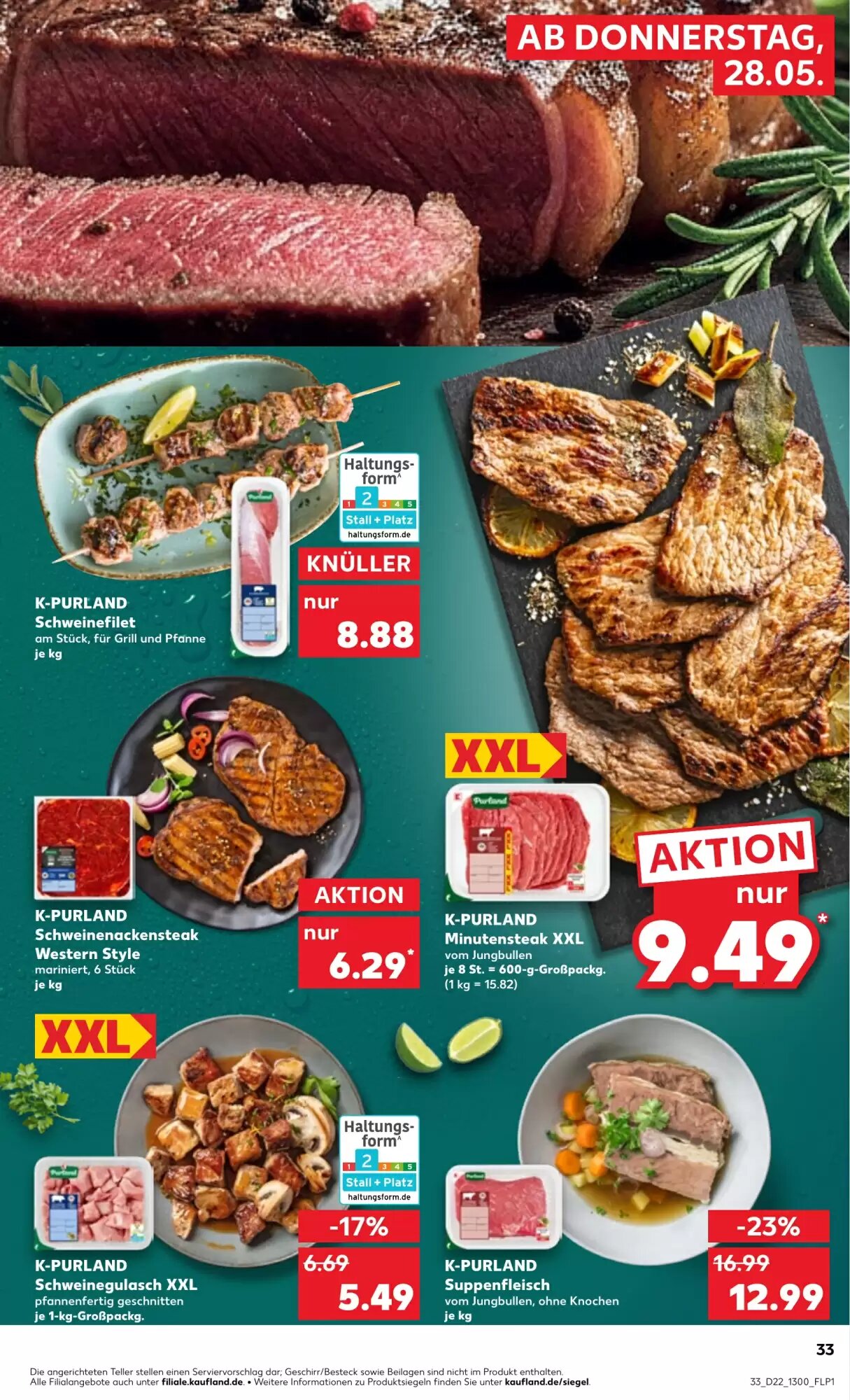 Kaufland Prospekt (ab 28.05.2026) zum Blättern - Seite 33