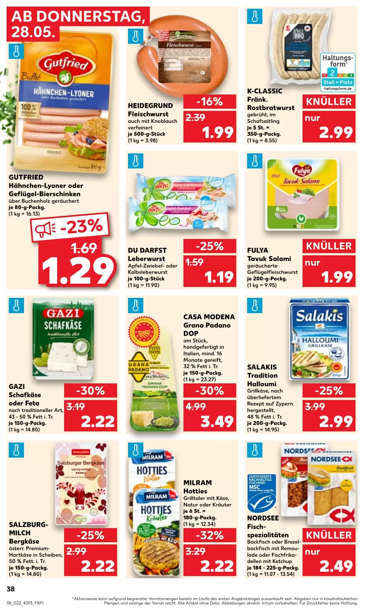 Kaufland Prospekt (ab 28.05.2026) zum Blättern - Seite 38