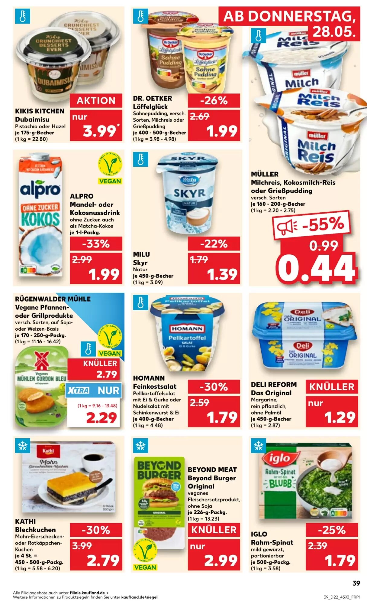Kaufland Prospekt (ab 28.05.2026) zum Blättern - Seite 39