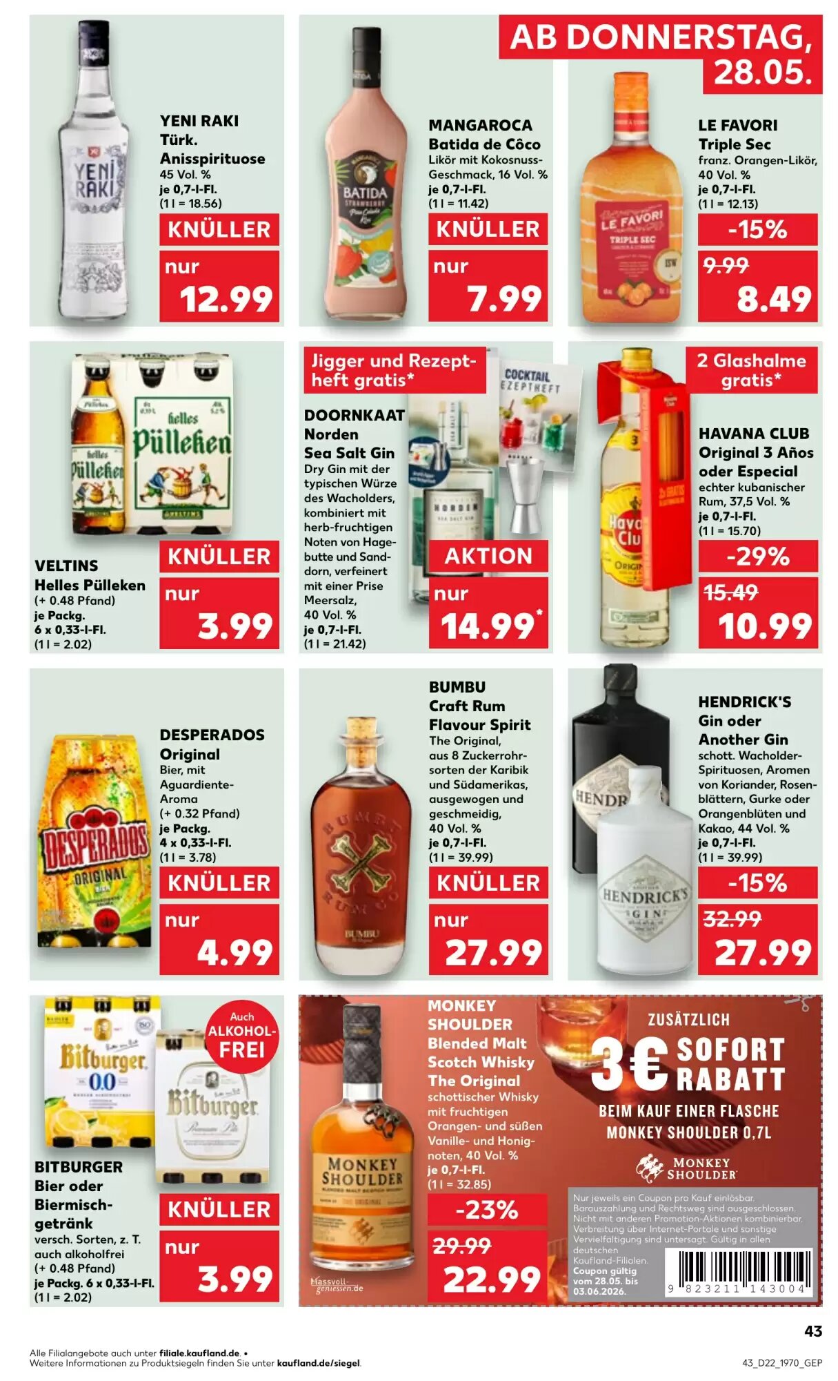 Kaufland Prospekt (ab 28.05.2026) zum Blättern - Seite 43