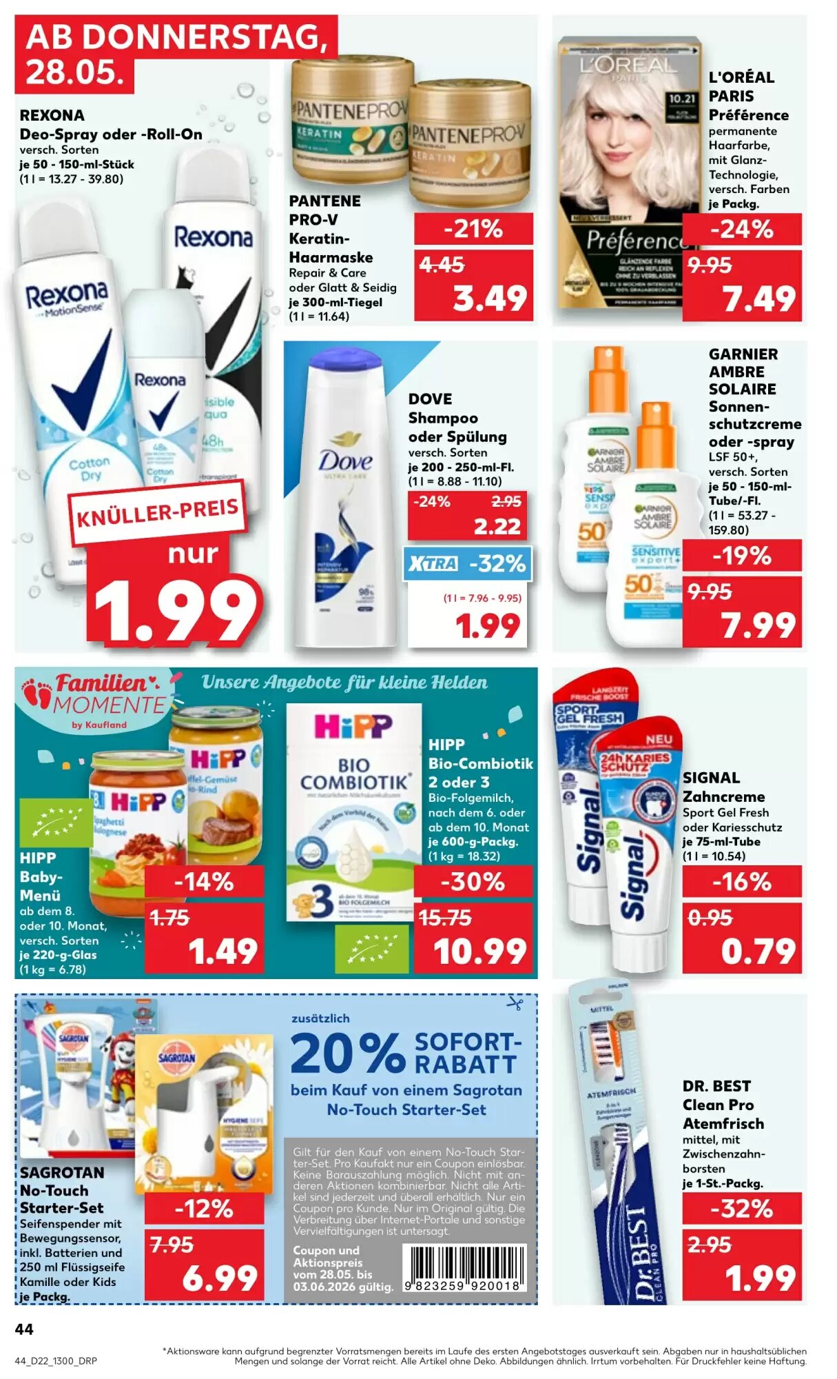 Kaufland Prospekt (ab 28.05.2026) zum Blättern - Seite 44