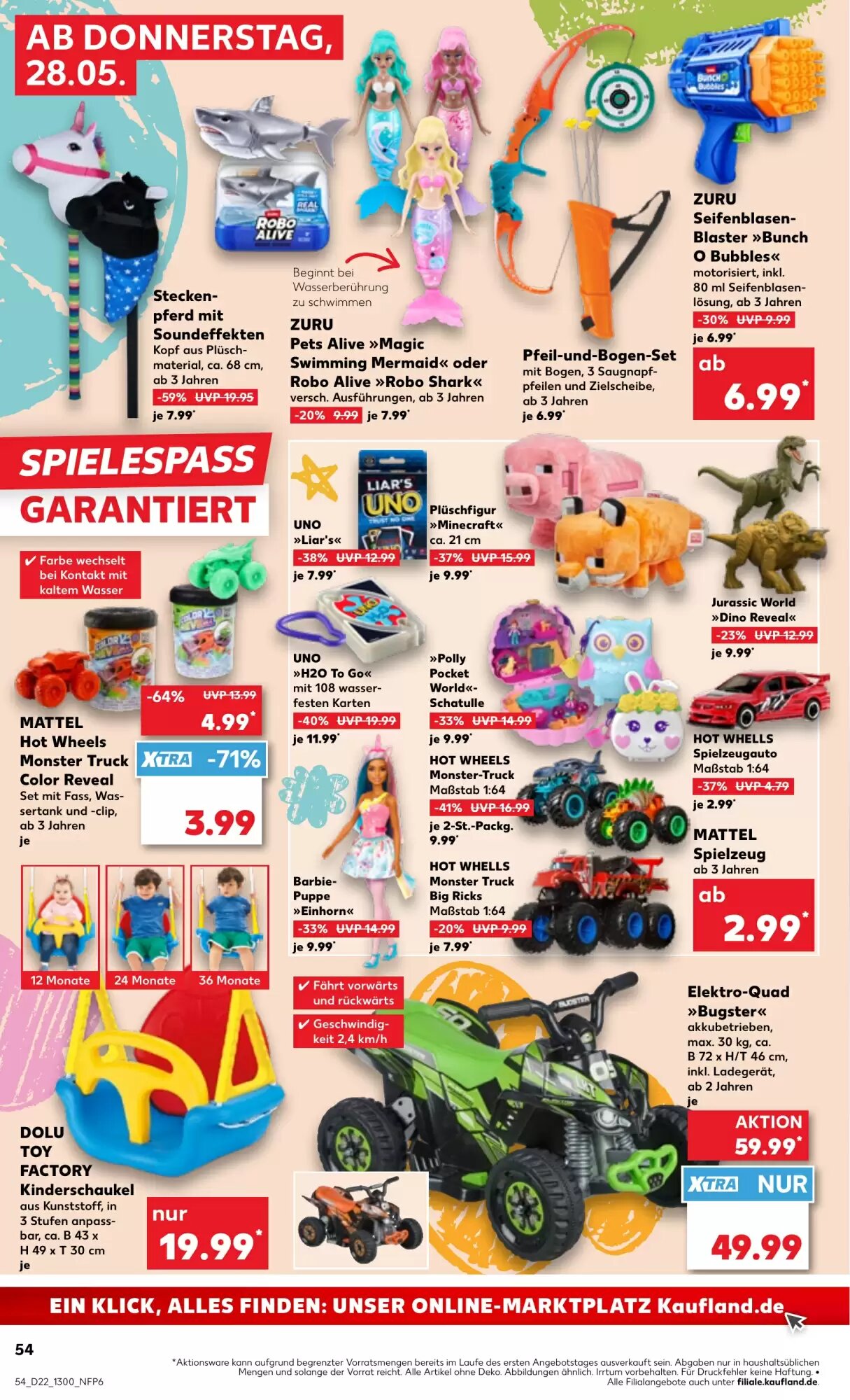Kaufland Prospekt (ab 28.05.2026) zum Blättern - Seite 54