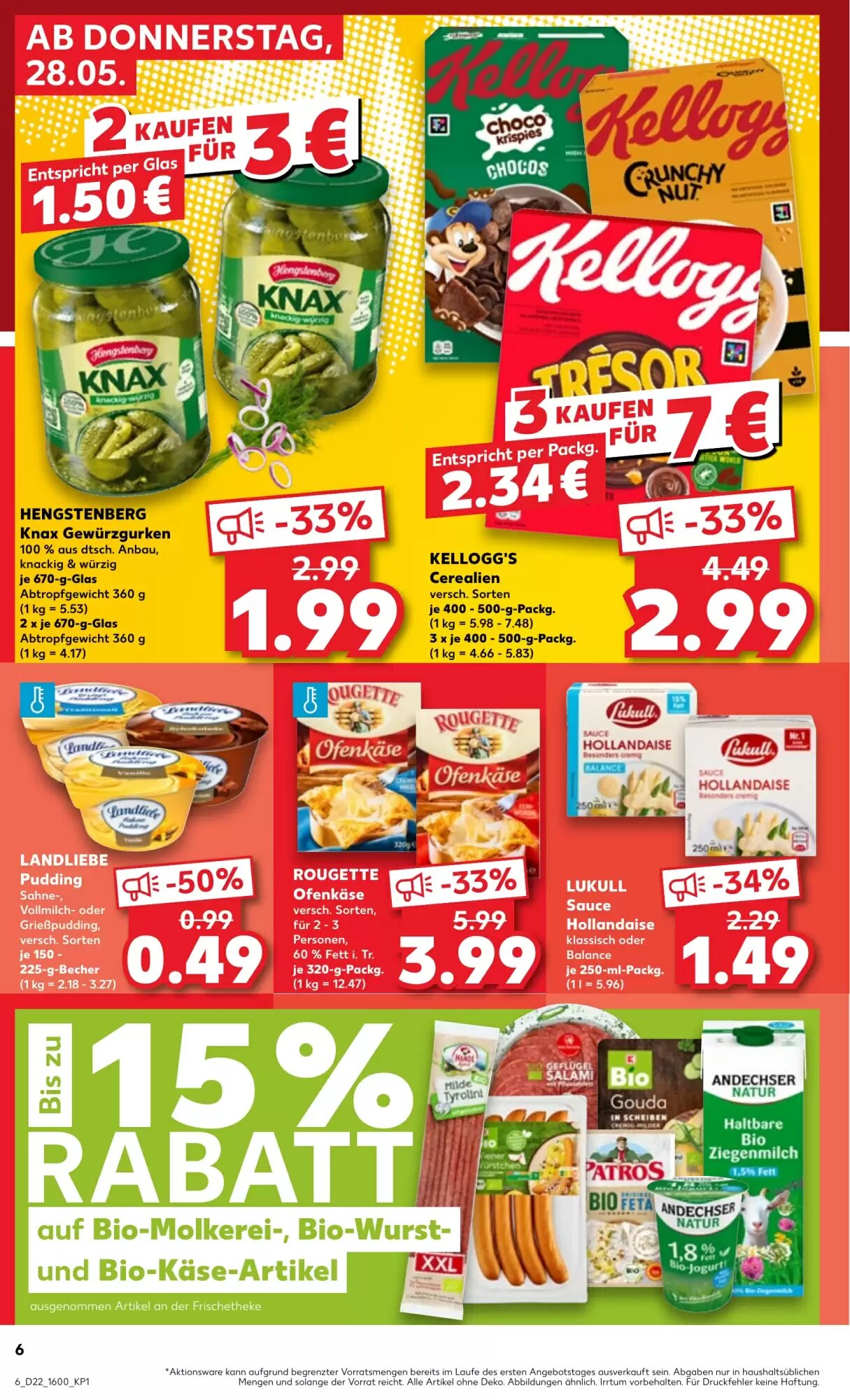 Kaufland Prospekt (ab 28.05.2026) zum Blättern - Seite 6