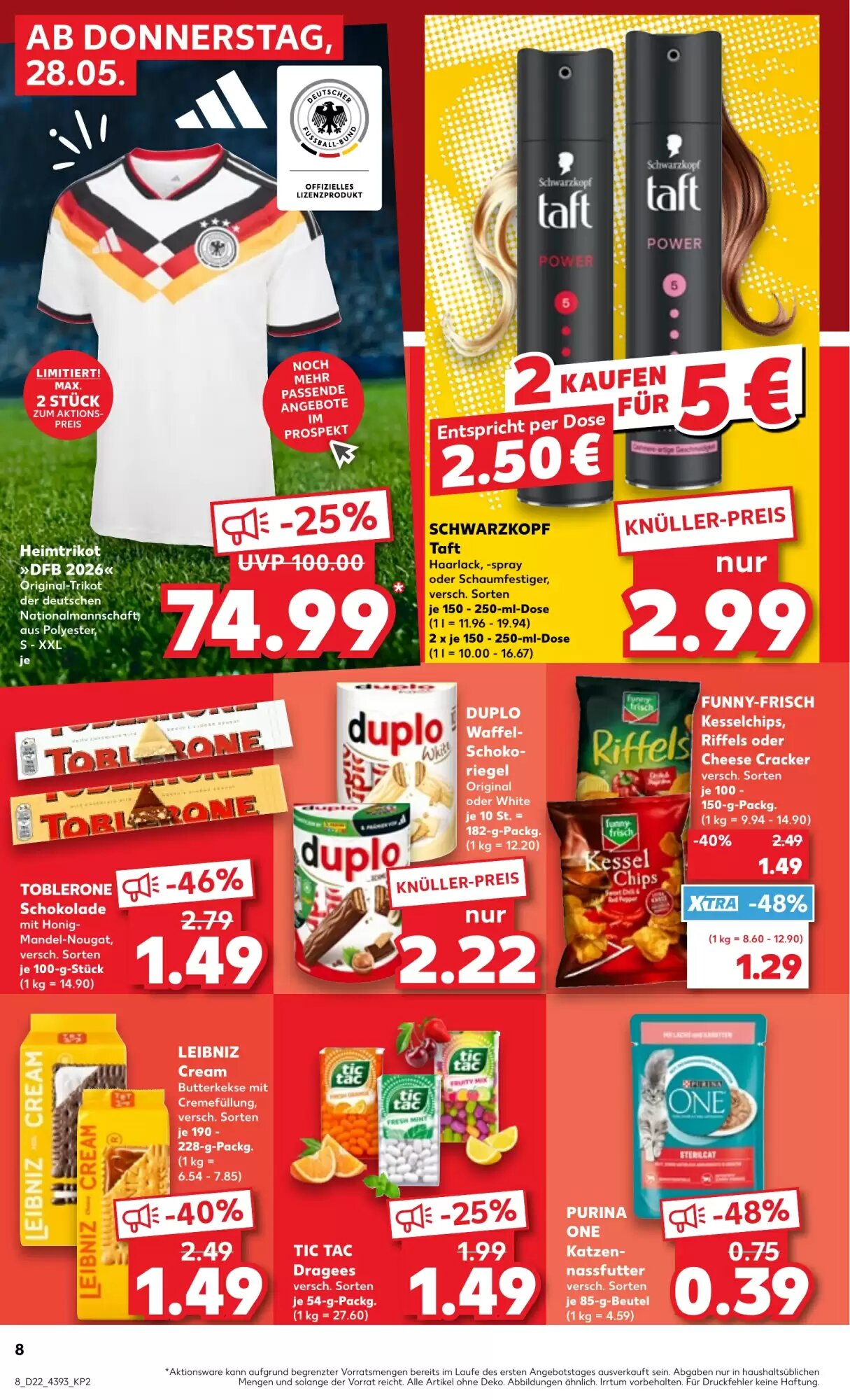 Kaufland Prospekt (ab 28.05.2026) zum Blättern - Seite 8
