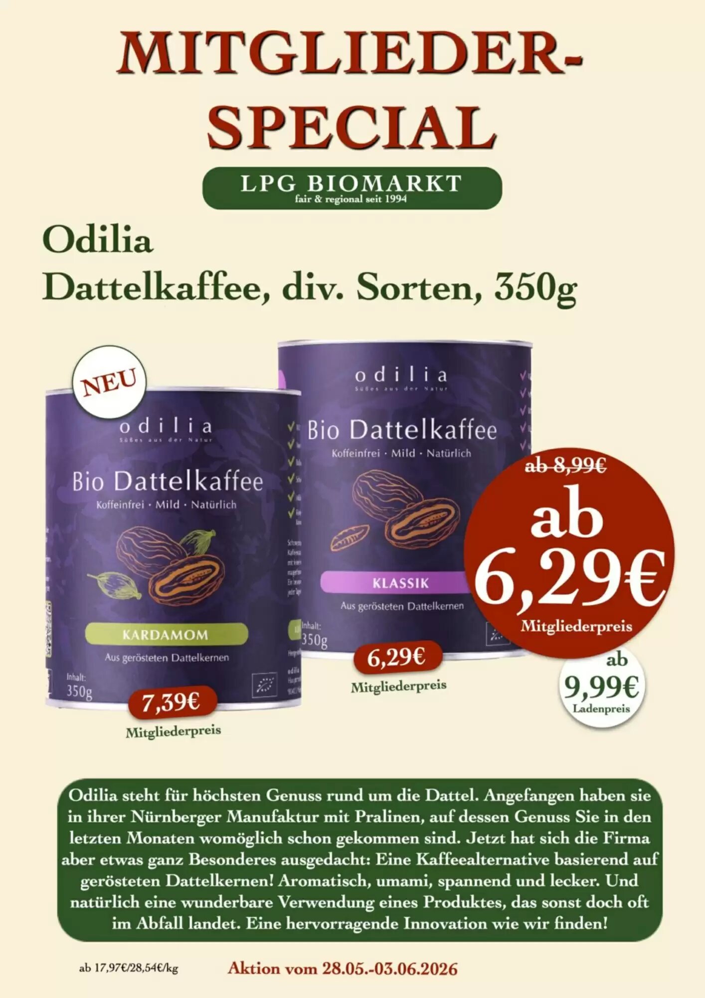LPG Biomarkt Prospekt (ab 28.05.2026) zum Blättern - Seite 12