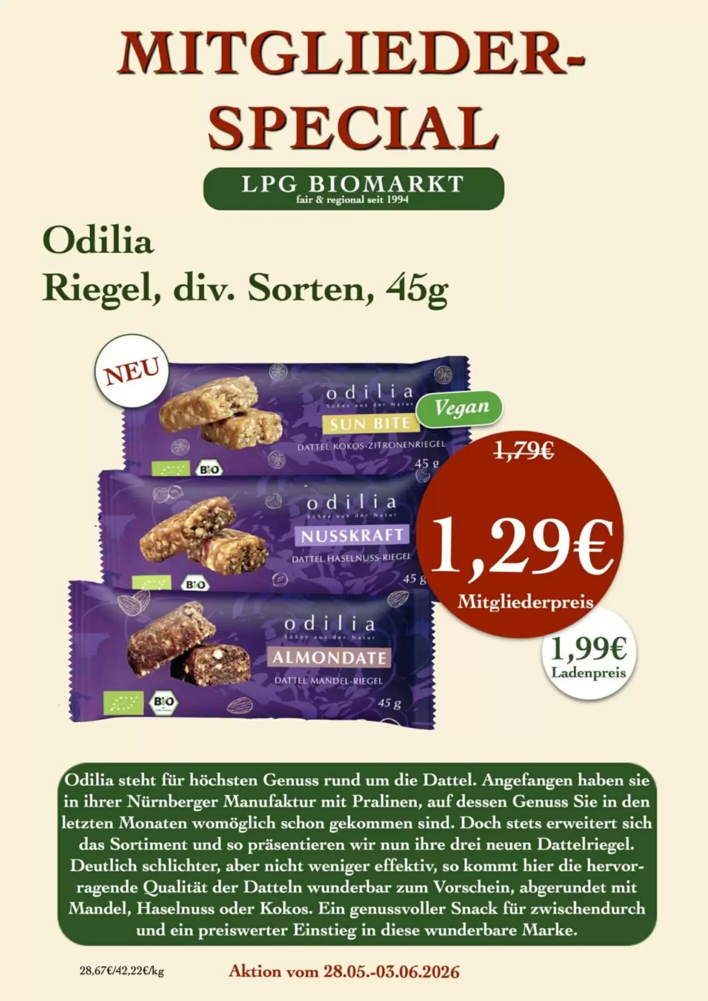 LPG Biomarkt Prospekt (ab 28.05.2026) zum Blättern - Seite 13