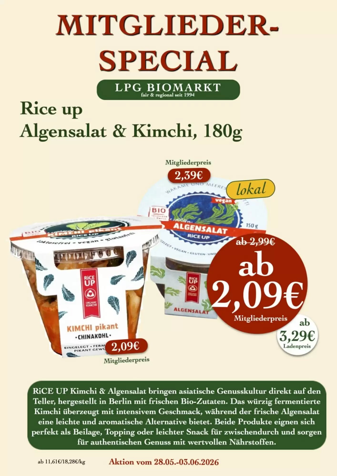 LPG Biomarkt Prospekt (ab 28.05.2026) zum Blättern - Seite 15