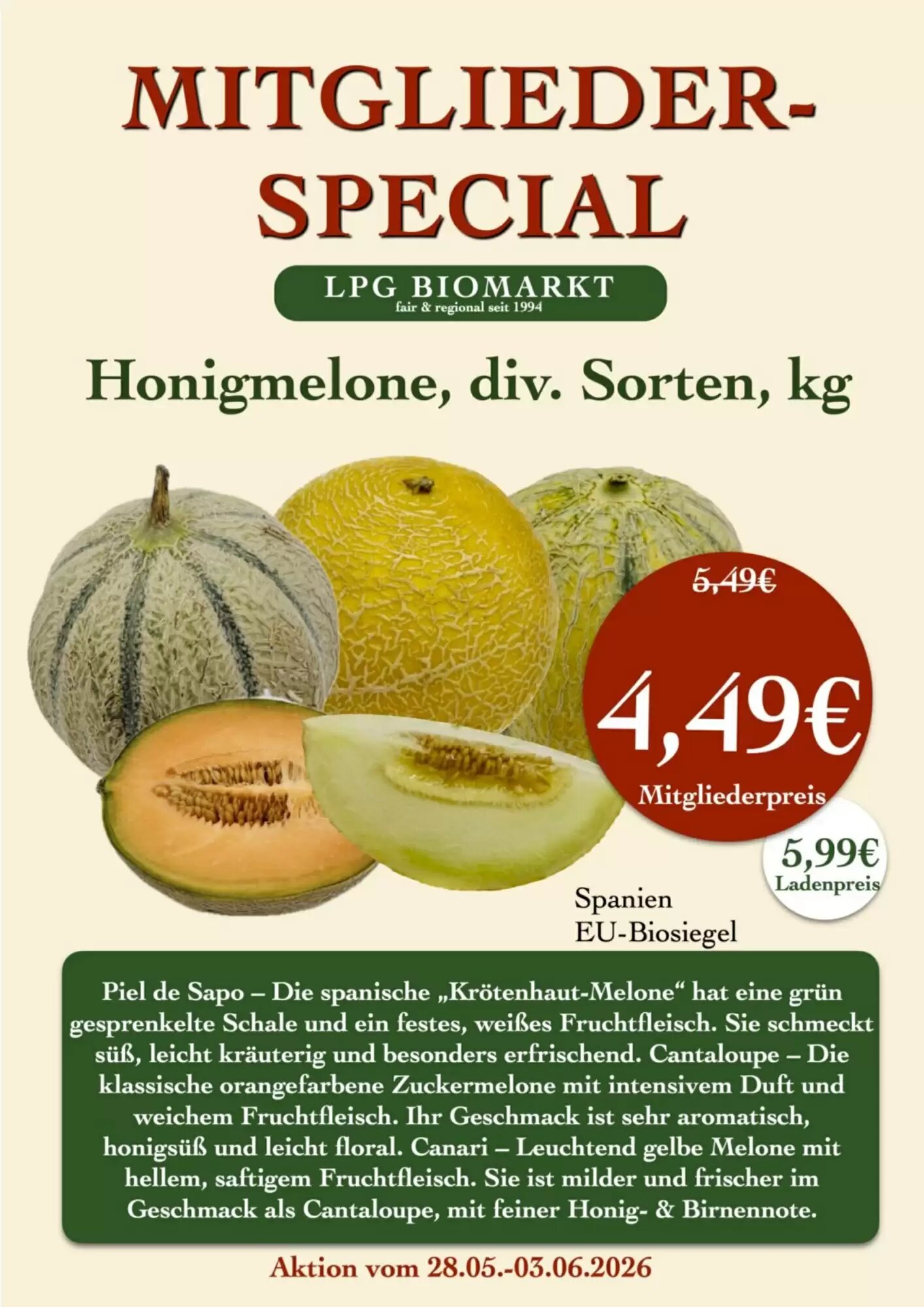 LPG Biomarkt Prospekt (ab 28.05.2026) zum Blättern - Seite 5