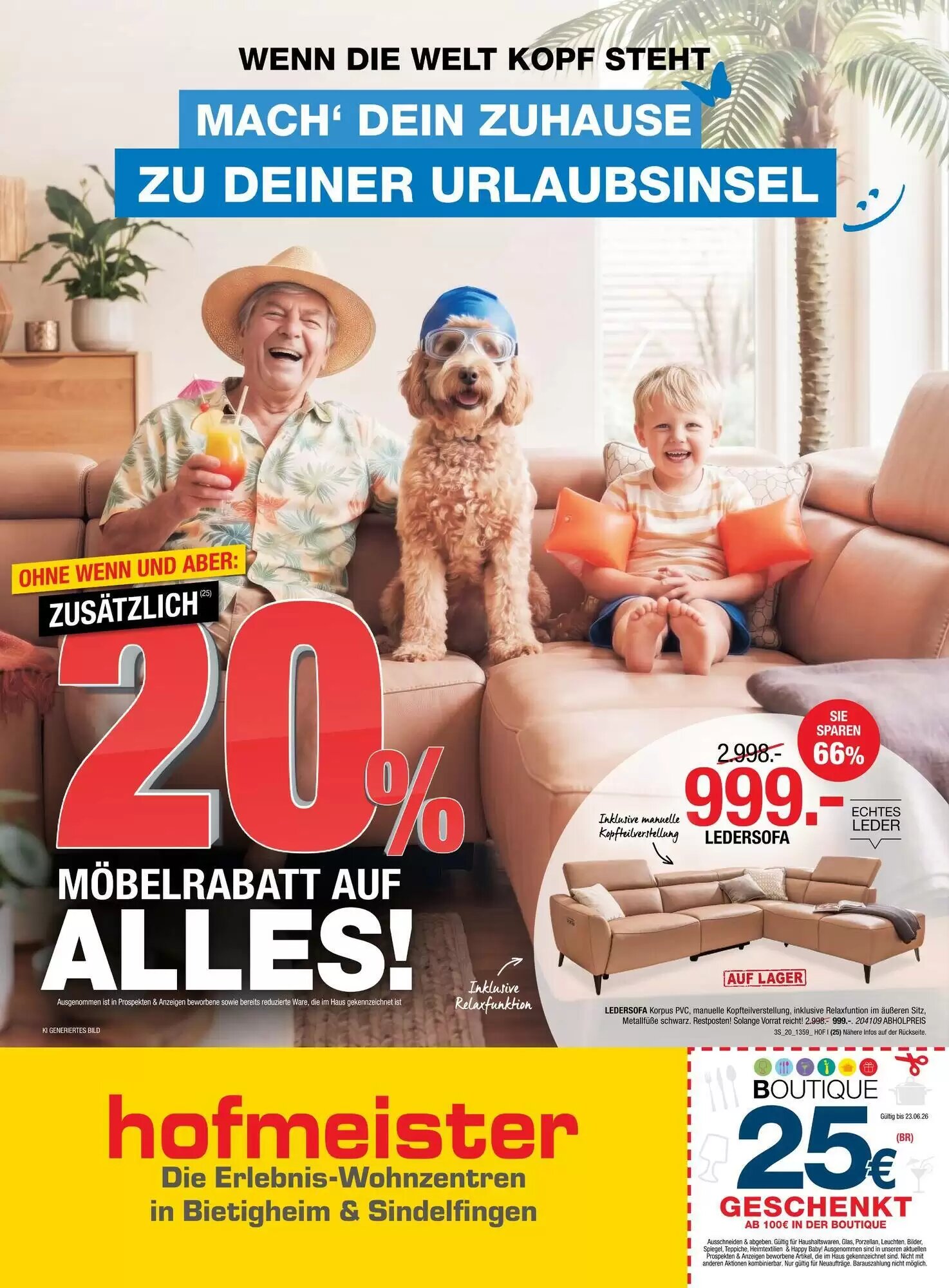 Hofmeister Prospekt (ab 29.05.2026) zum Blättern - Seite 1