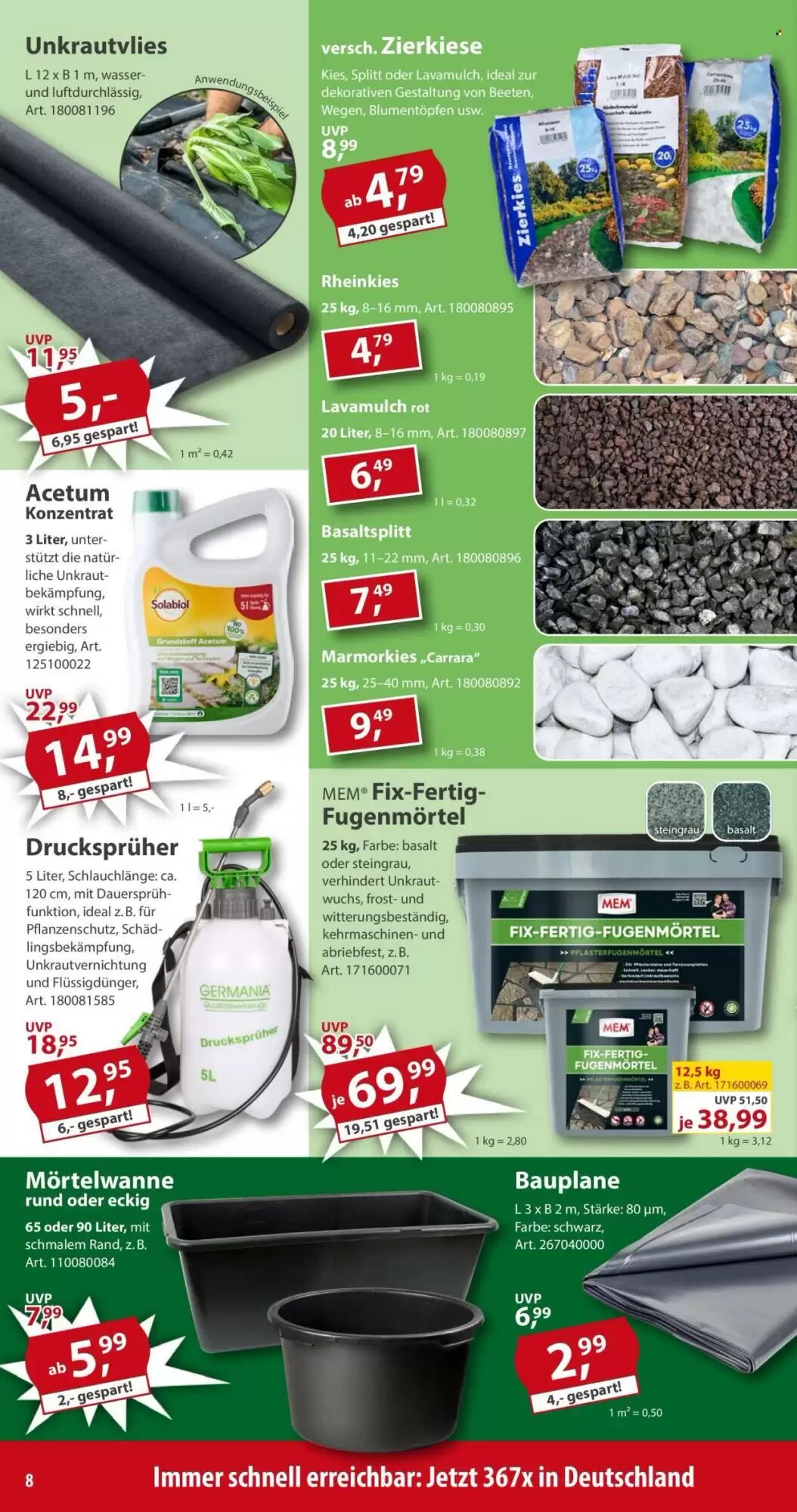 Sonderpreis Baumarkt Prospekt (ab 30.05.2026) zum Blättern - Seite 8