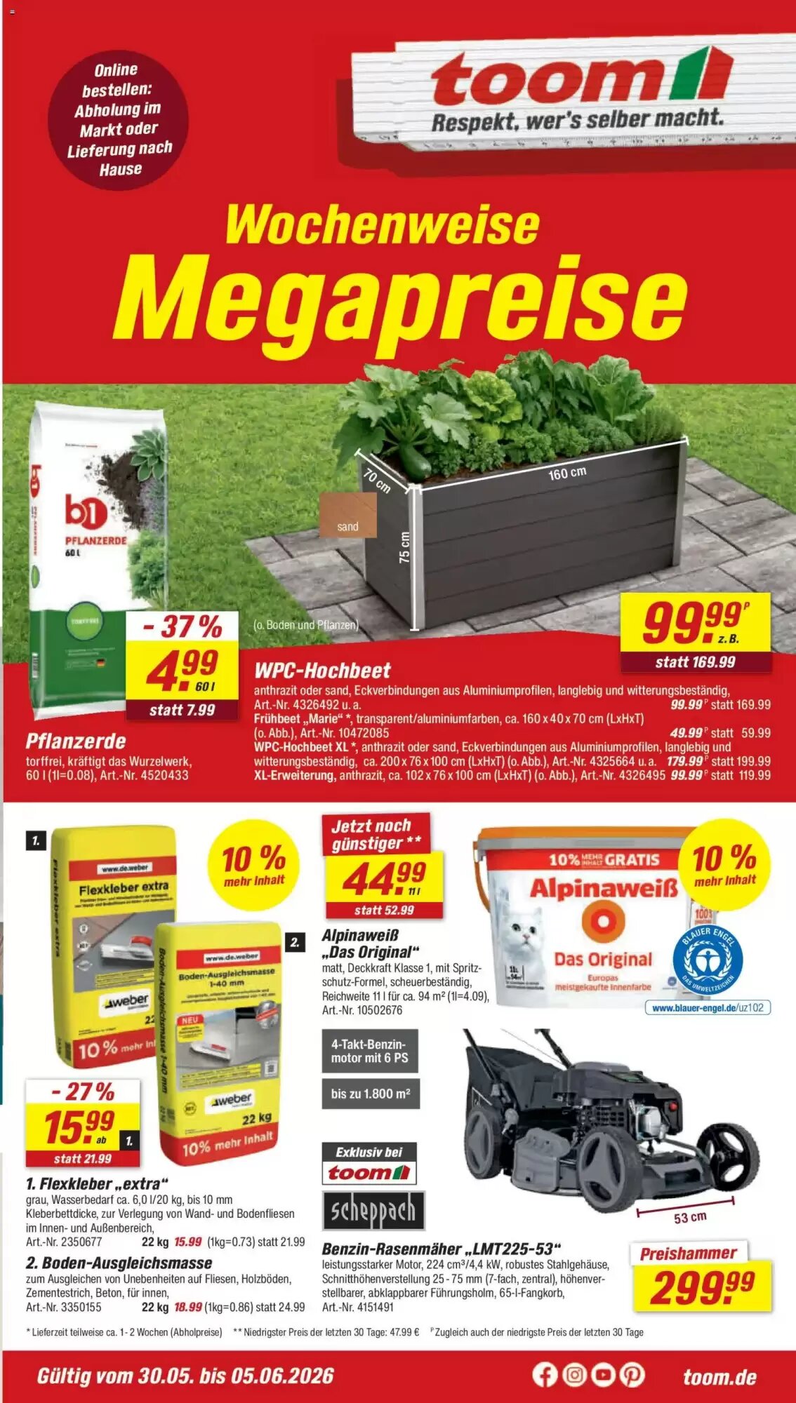 toom Baumarkt Prospekt (ab 30.05.2026) zum Blättern - Seite 3