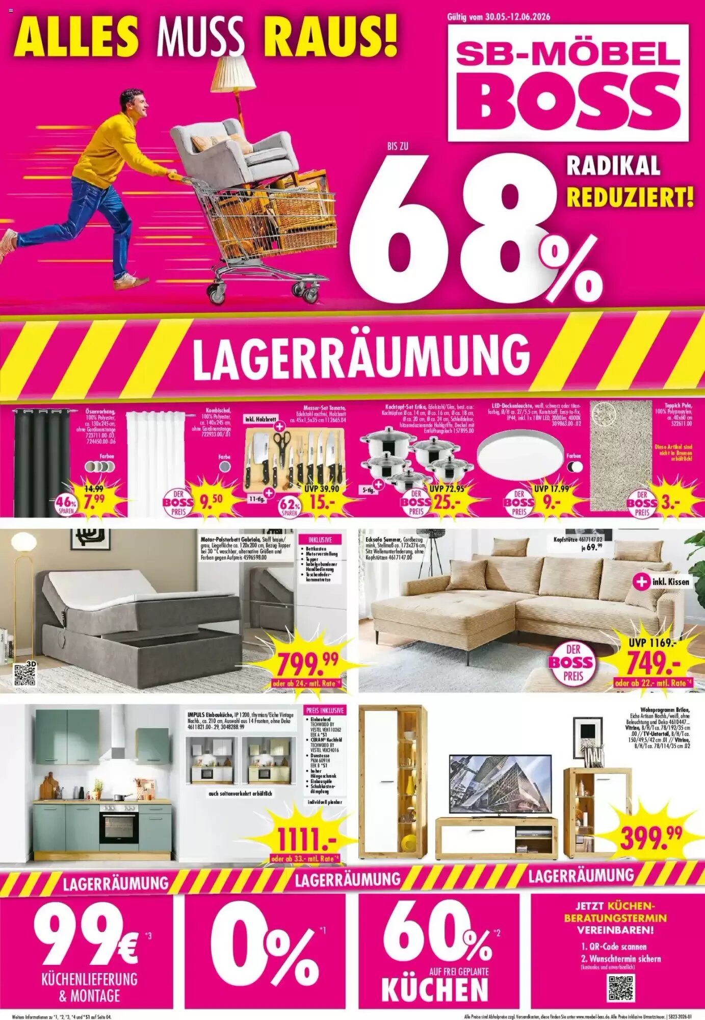 Möbel Boss Prospekt (ab 30.05.2026) zum Blättern - Seite 1