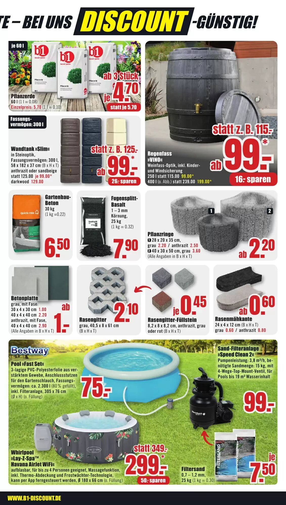 B1 Discount Baumarkt Prospekt (ab 30.05.2026) zum Blättern - Seite 3