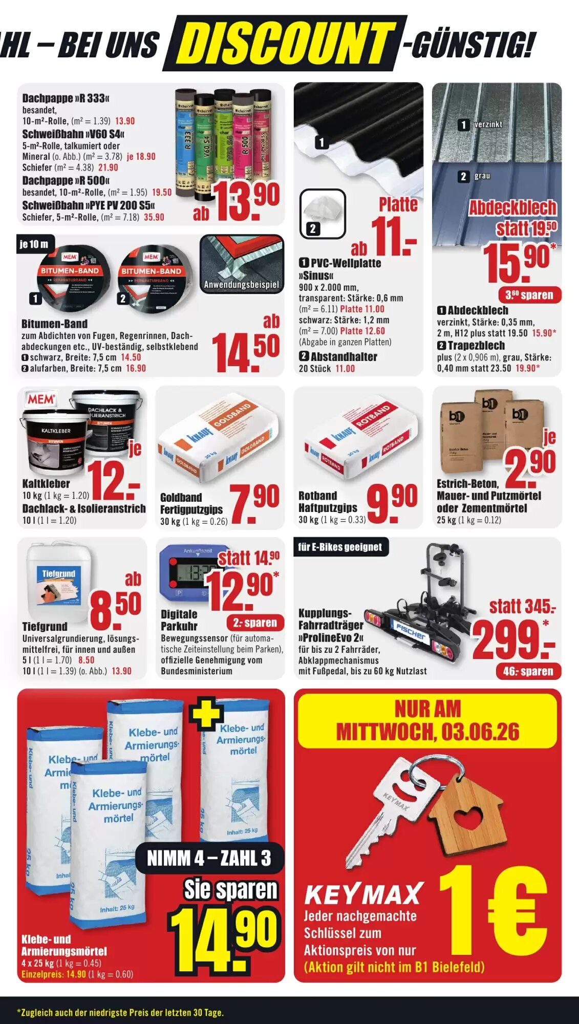 B1 Discount Baumarkt Prospekt (ab 30.05.2026) zum Blättern - Seite 5