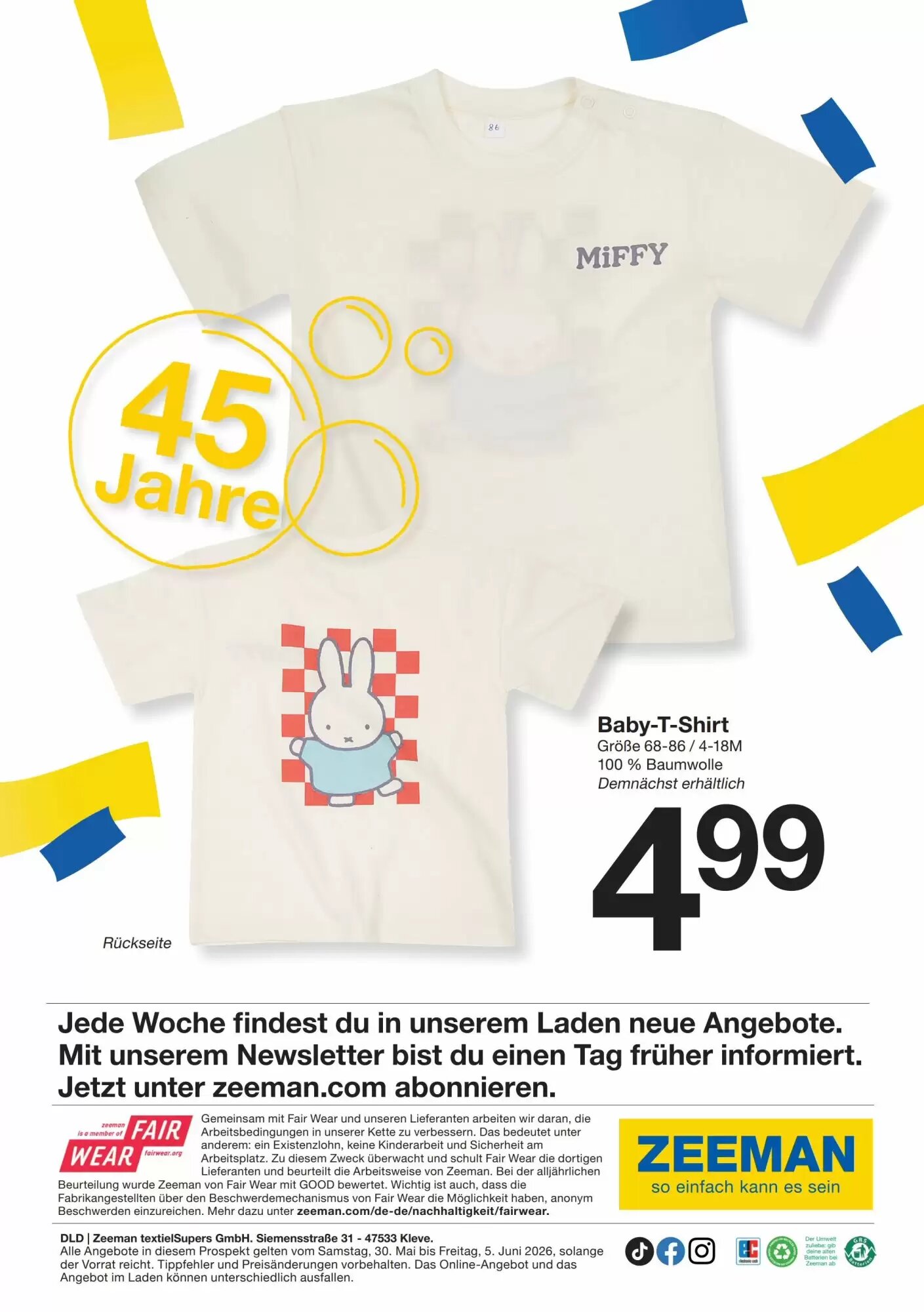 Zeeman Prospekt (ab 30.05.2026) zum Blättern - Seite 11