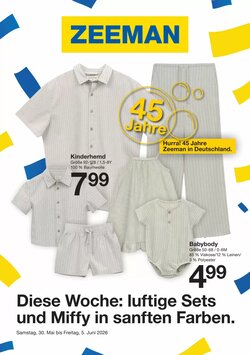 Zeeman Prospekt (ab 30.05.2026) zum Blättern