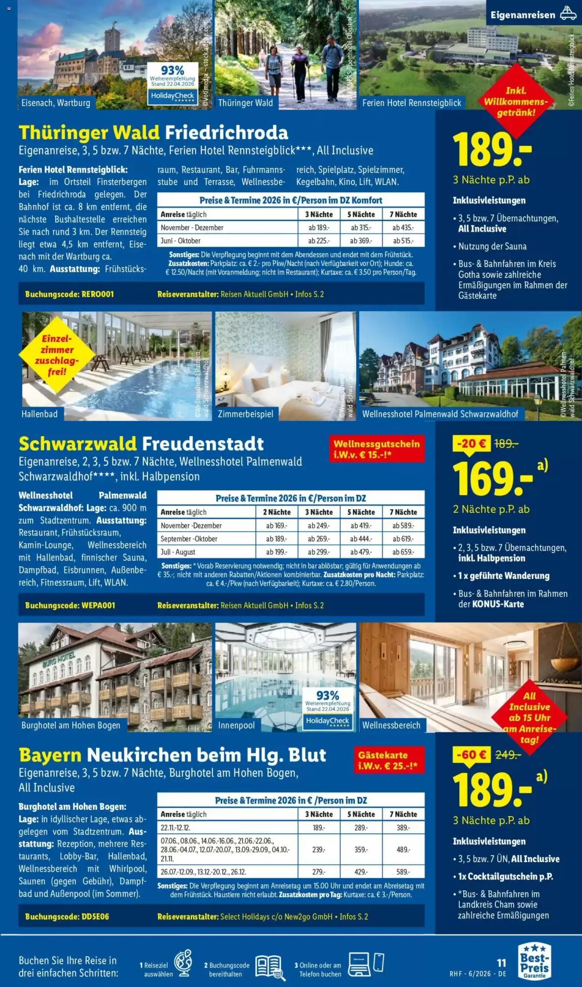 Lidl Reisen Prospekt (ab 30.05.2026) zum Blättern - Seite 11