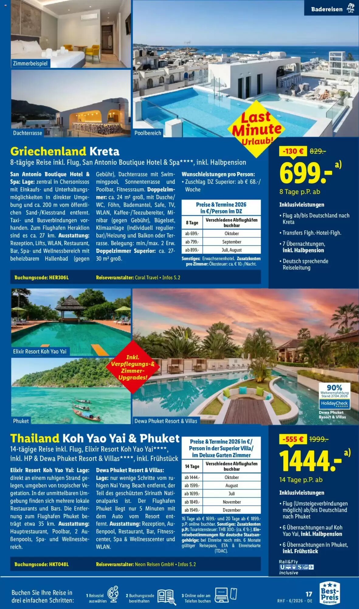 Lidl Reisen Prospekt (ab 30.05.2026) zum Blättern - Seite 17