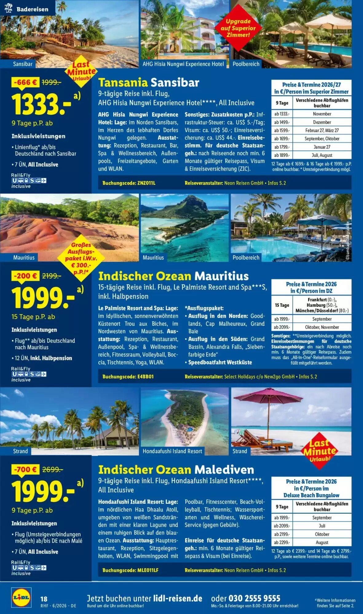 Lidl Reisen Prospekt (ab 30.05.2026) zum Blättern - Seite 18