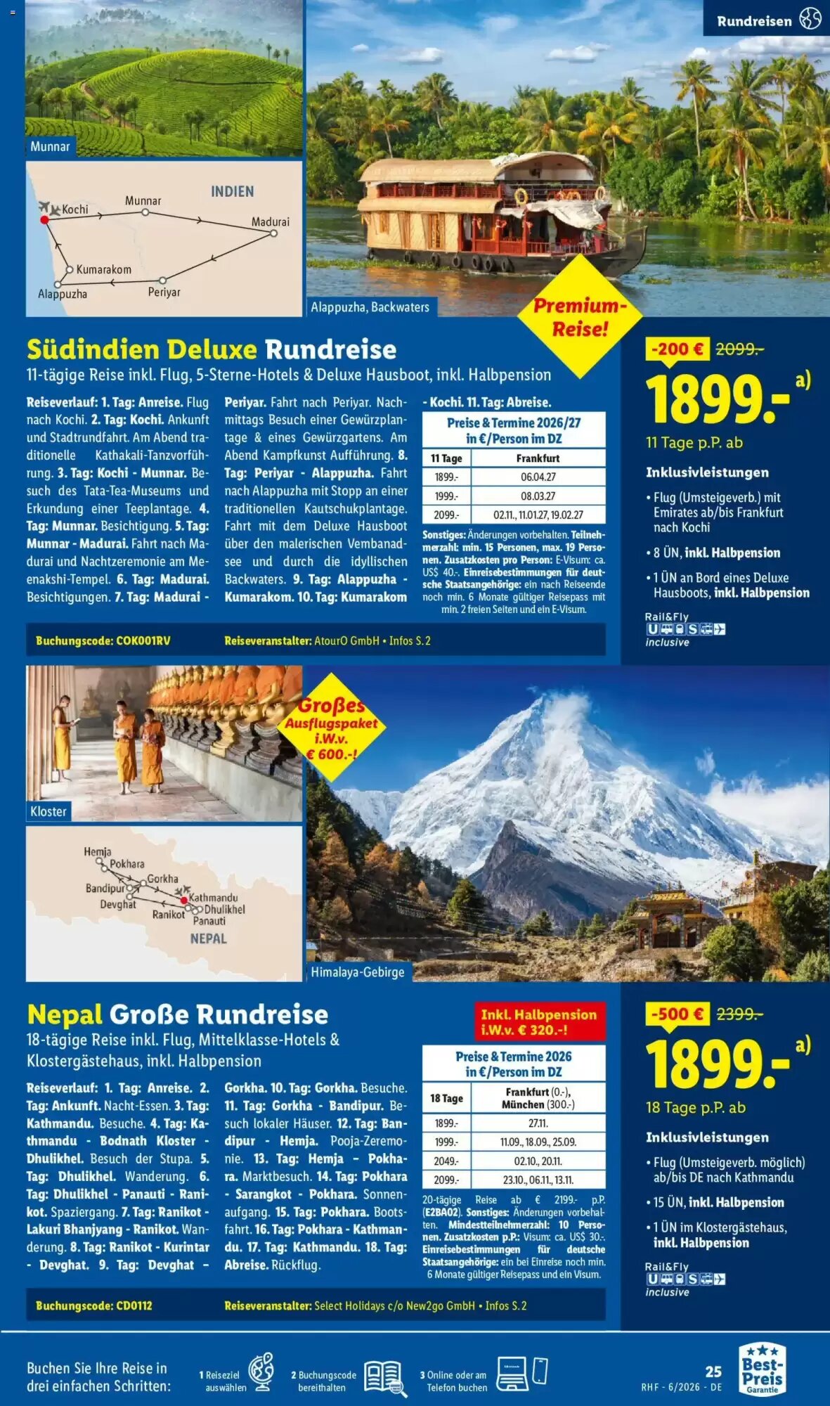 Lidl Reisen Prospekt (ab 30.05.2026) zum Blättern - Seite 25