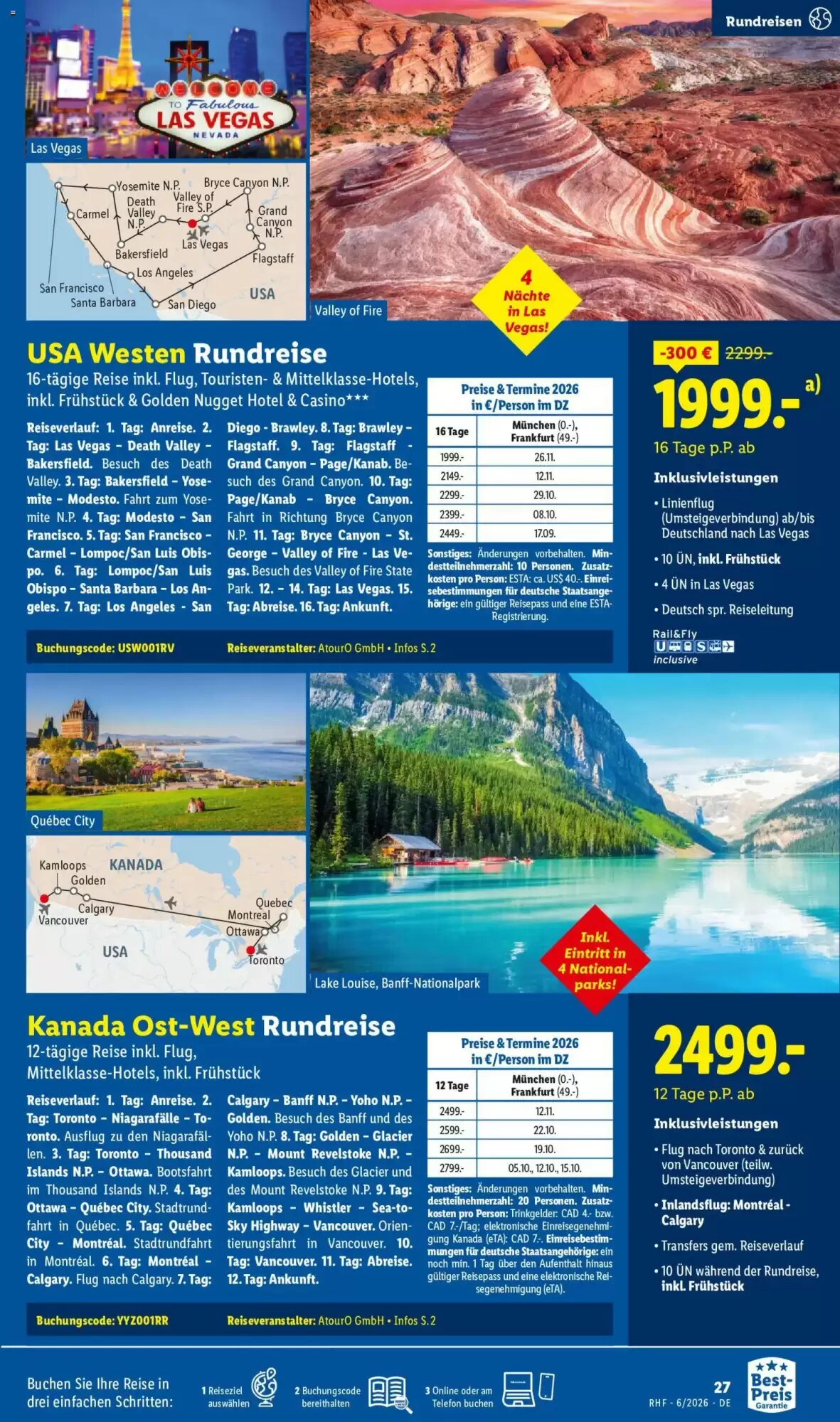 Lidl Reisen Prospekt (ab 30.05.2026) zum Blättern - Seite 27