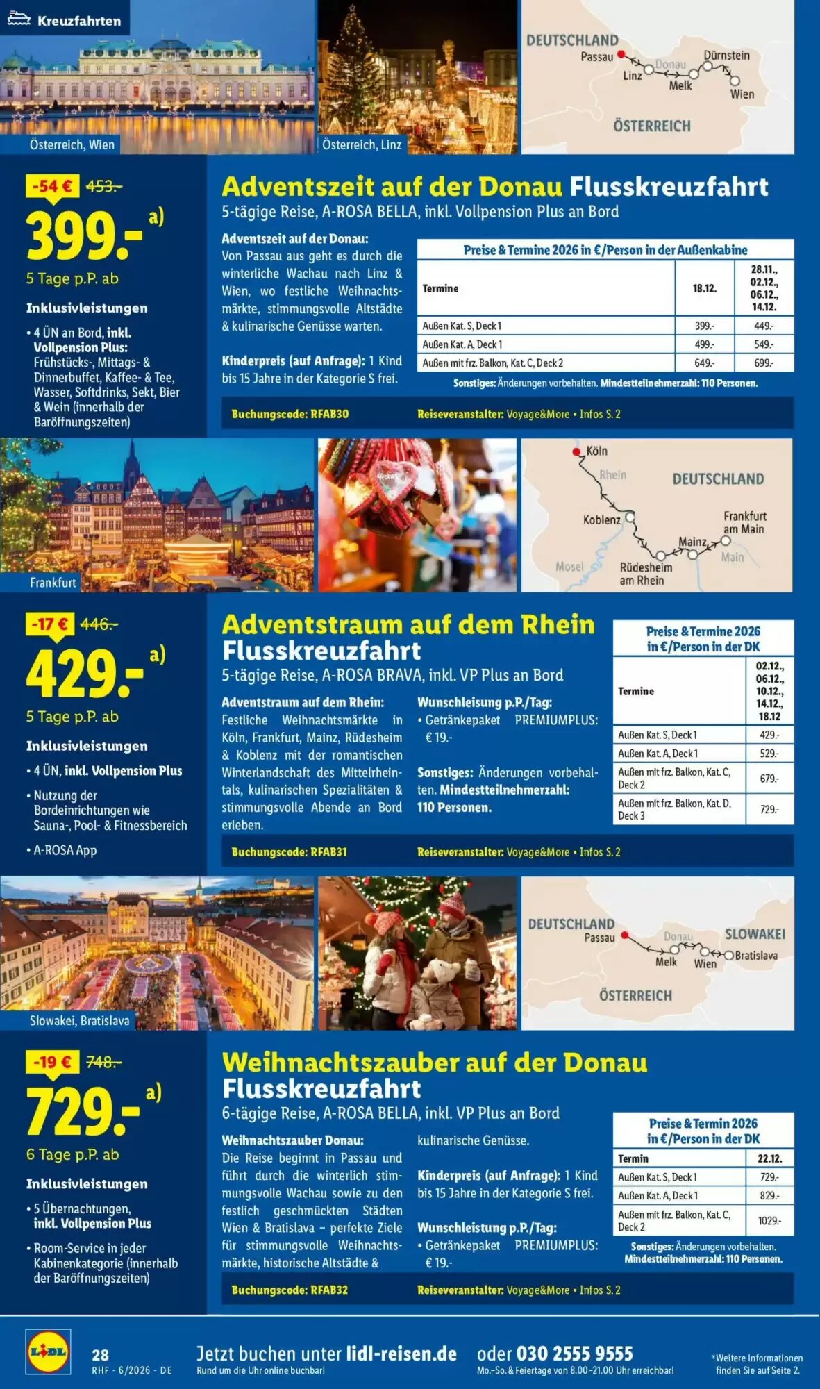 Lidl Reisen Prospekt (ab 30.05.2026) zum Blättern - Seite 28