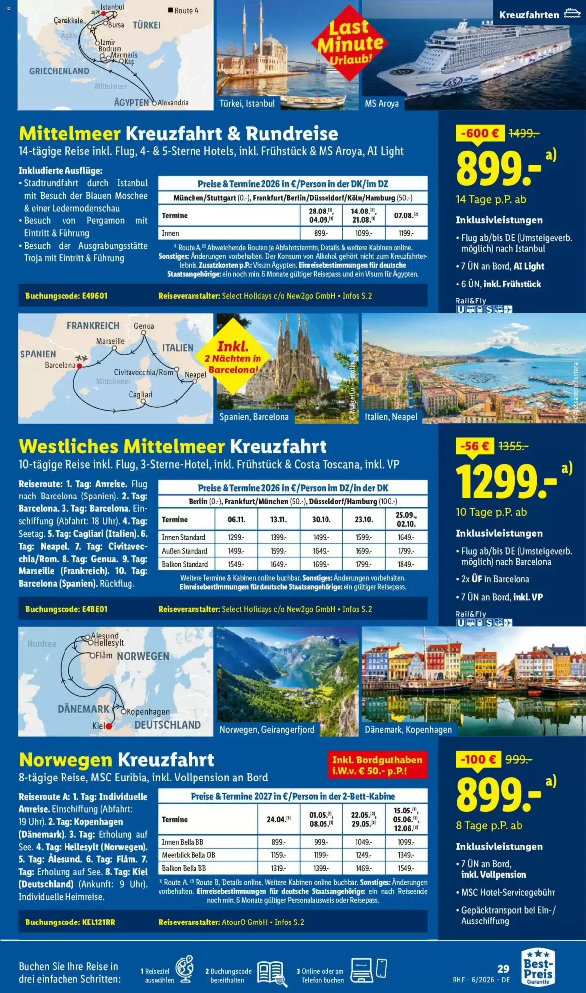 Lidl Reisen Prospekt (ab 30.05.2026) zum Blättern - Seite 29