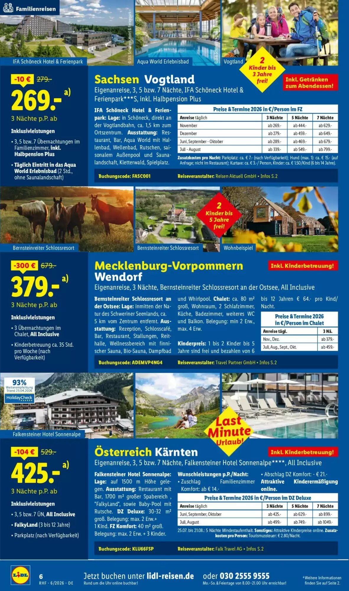 Lidl Reisen Prospekt (ab 30.05.2026) zum Blättern - Seite 6