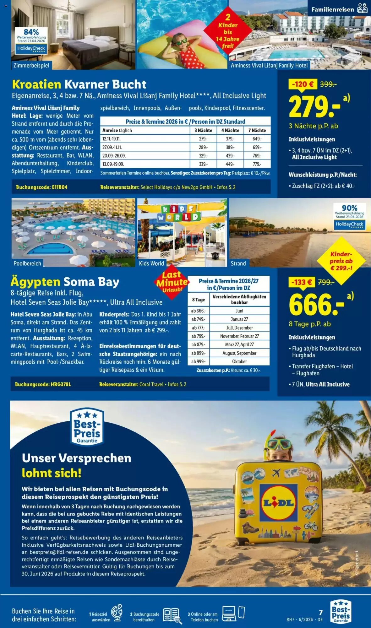 Lidl Reisen Prospekt (ab 30.05.2026) zum Blättern - Seite 7