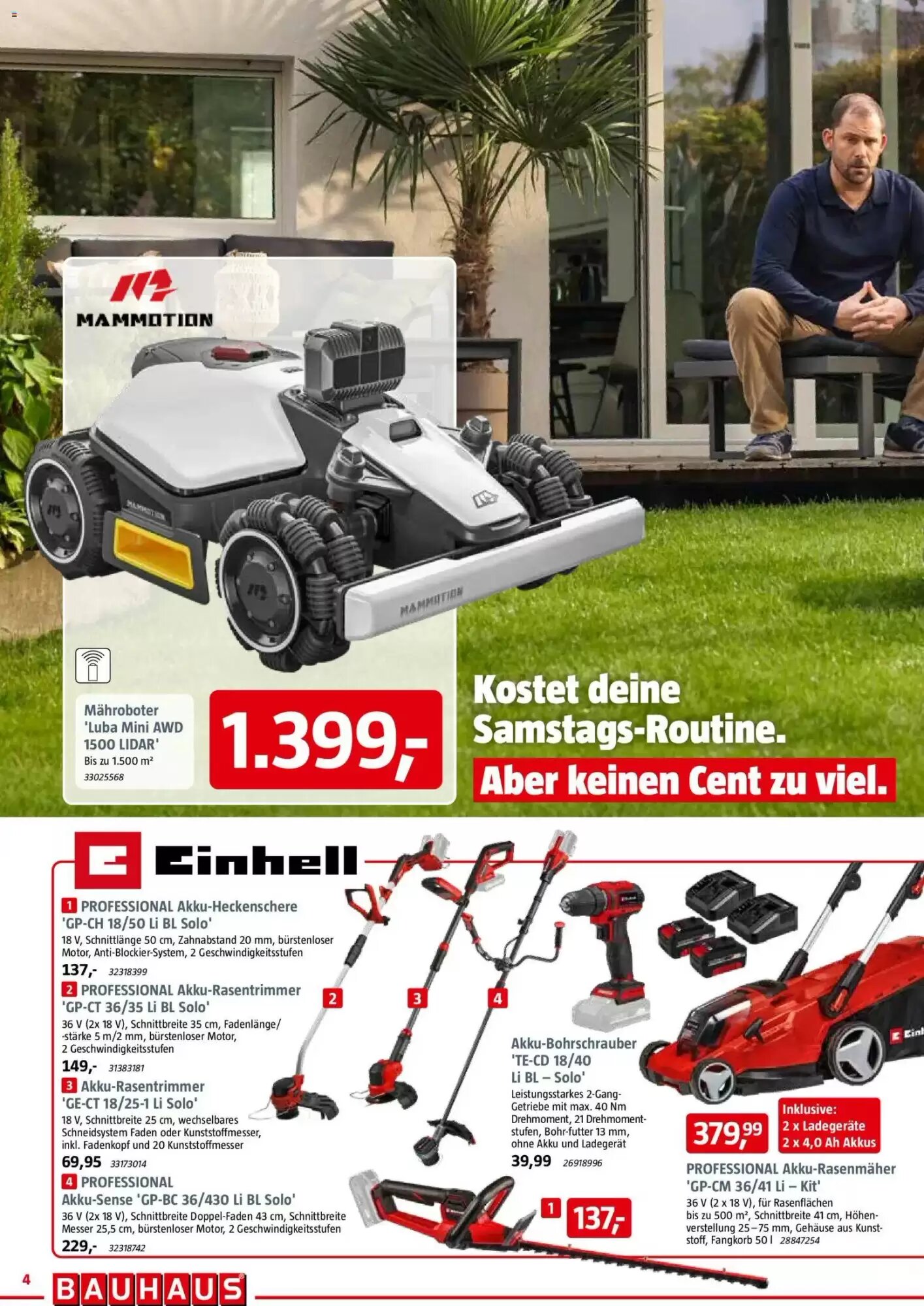 Bauhaus Prospekt (ab 30.05.2026) zum Blättern - Seite 4