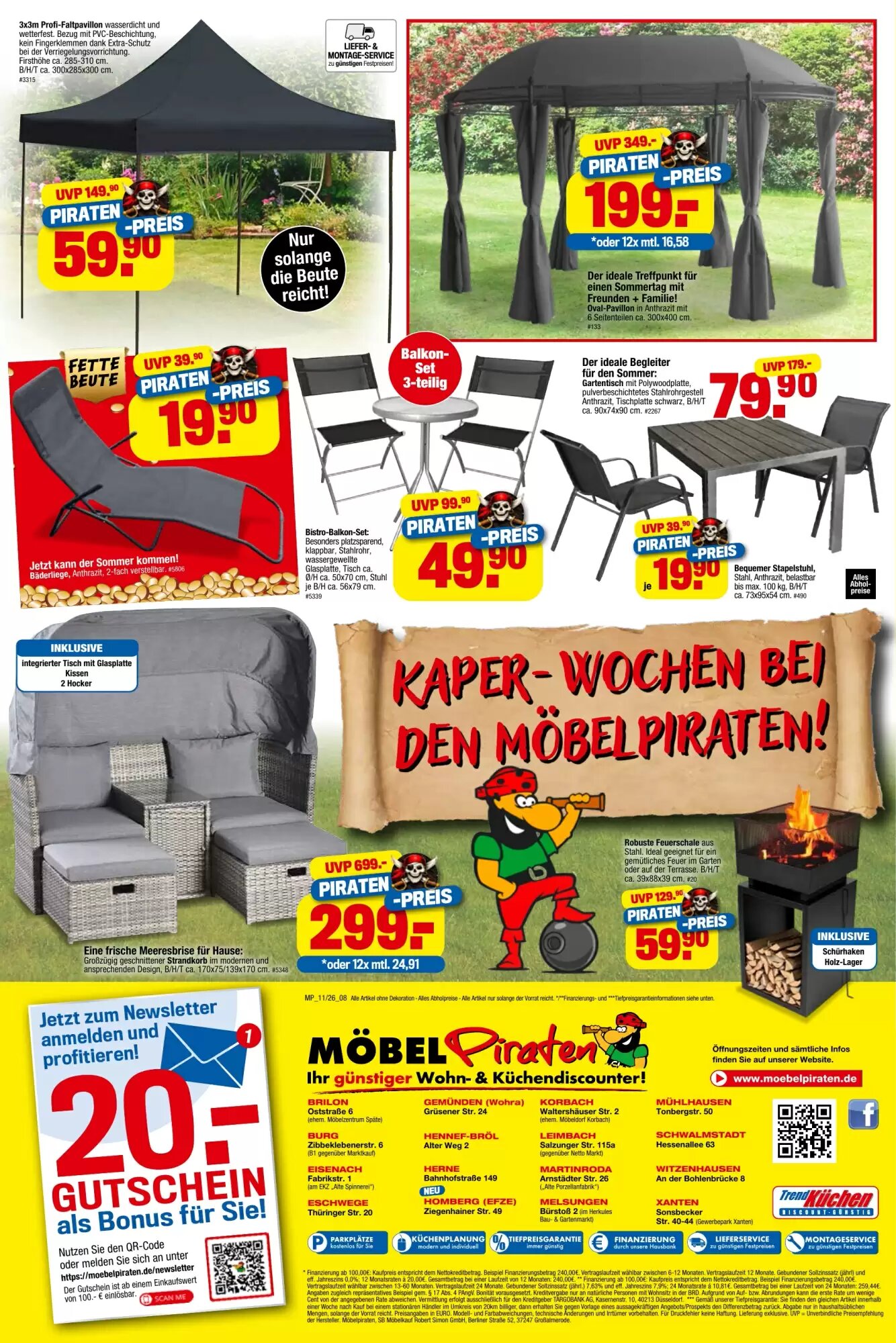 Möbelpiraten Prospekt (ab 30.05.2026) zum Blättern - Seite 8