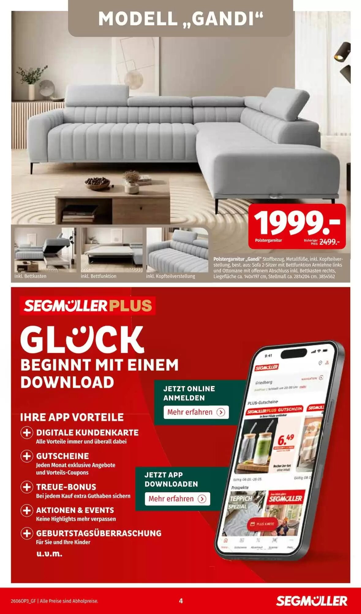 Segmüller Prospekt (ab 30.05.2026) zum Blättern - Seite 4
