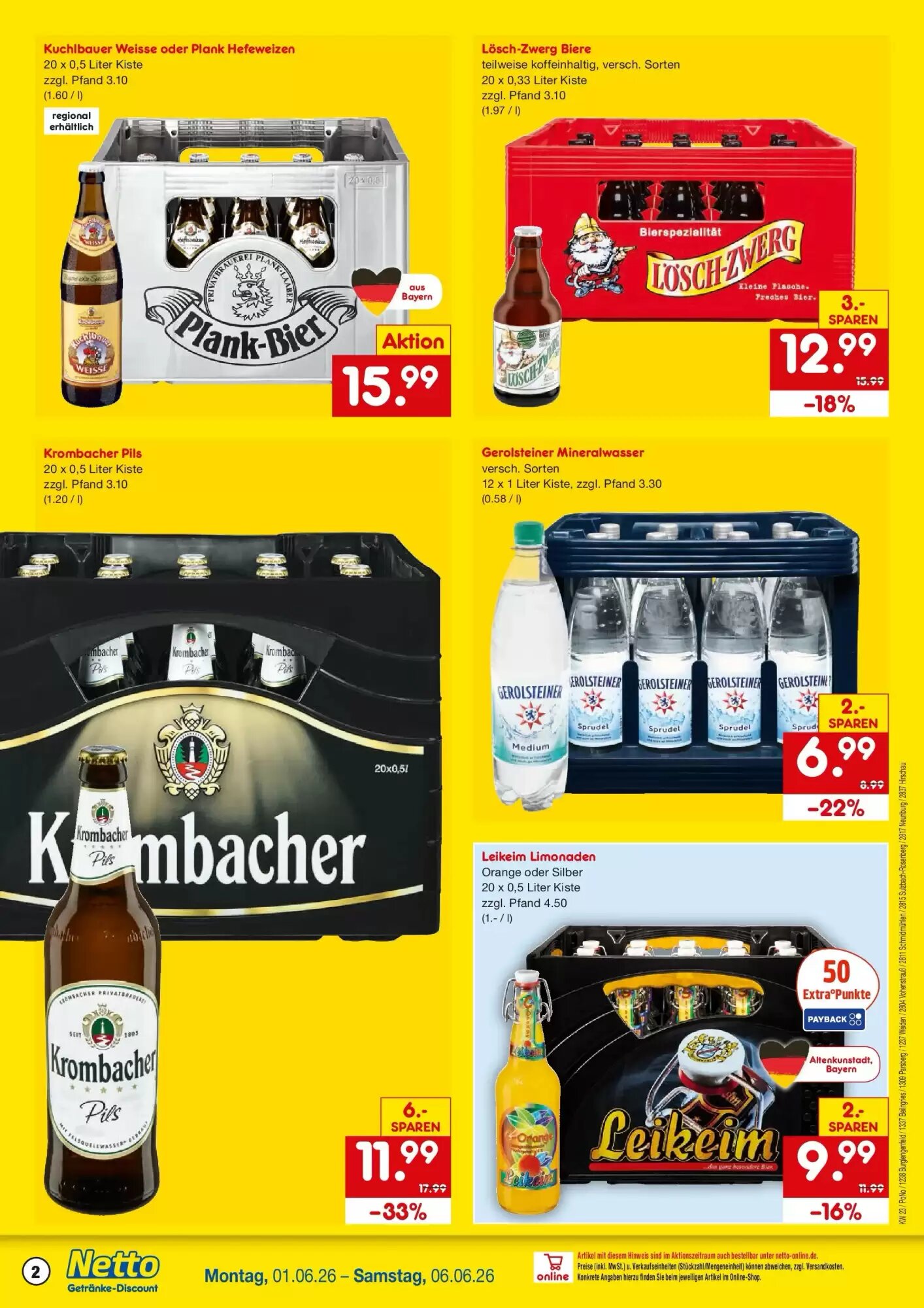 Netto Getränke Discount Prospekt (ab 31.05.2026) zum Blättern - Seite 2