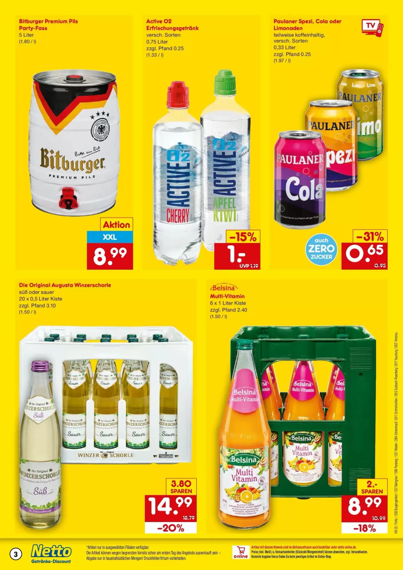 Netto Getränke Discount Prospekt (ab 31.05.2026) zum Blättern - Seite 3