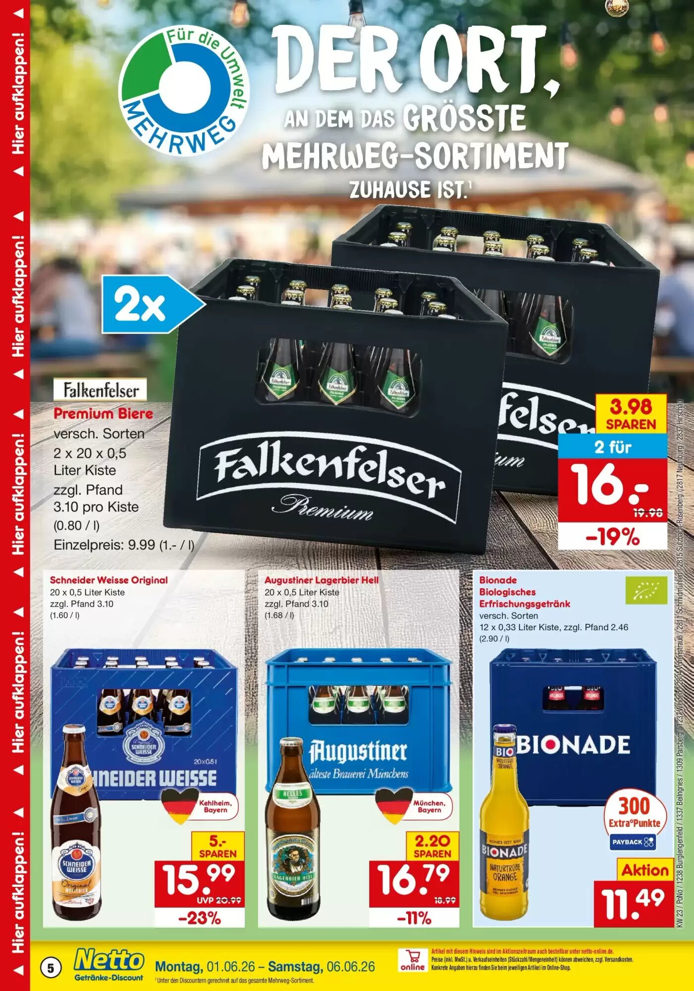 Netto Getränke Discount Prospekt (ab 31.05.2026) zum Blättern - Seite 5