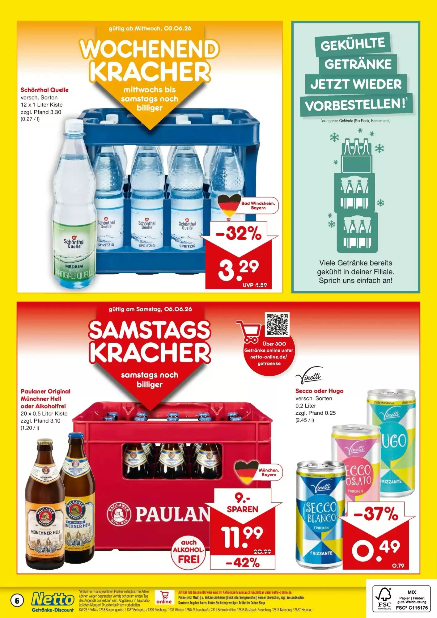 Netto Getränke Discount Prospekt (ab 31.05.2026) zum Blättern - Seite 6
