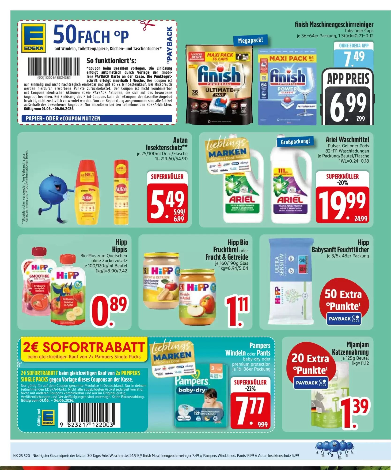 Edeka Prospekt (ab 31.05.2026) zum Blättern - Seite 22