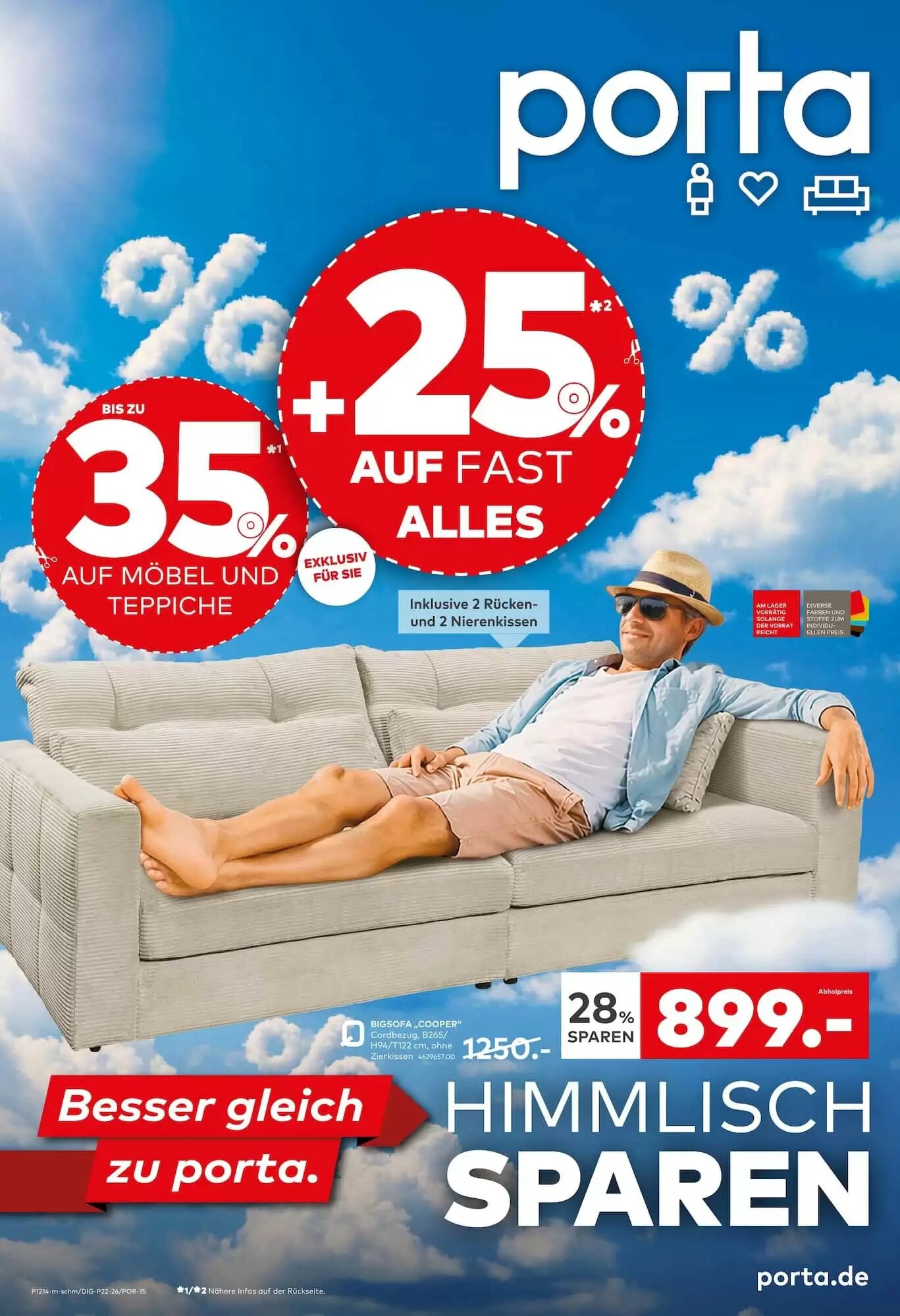 porta Prospekt (ab 31.05.2026) zum Blättern - Seite 1