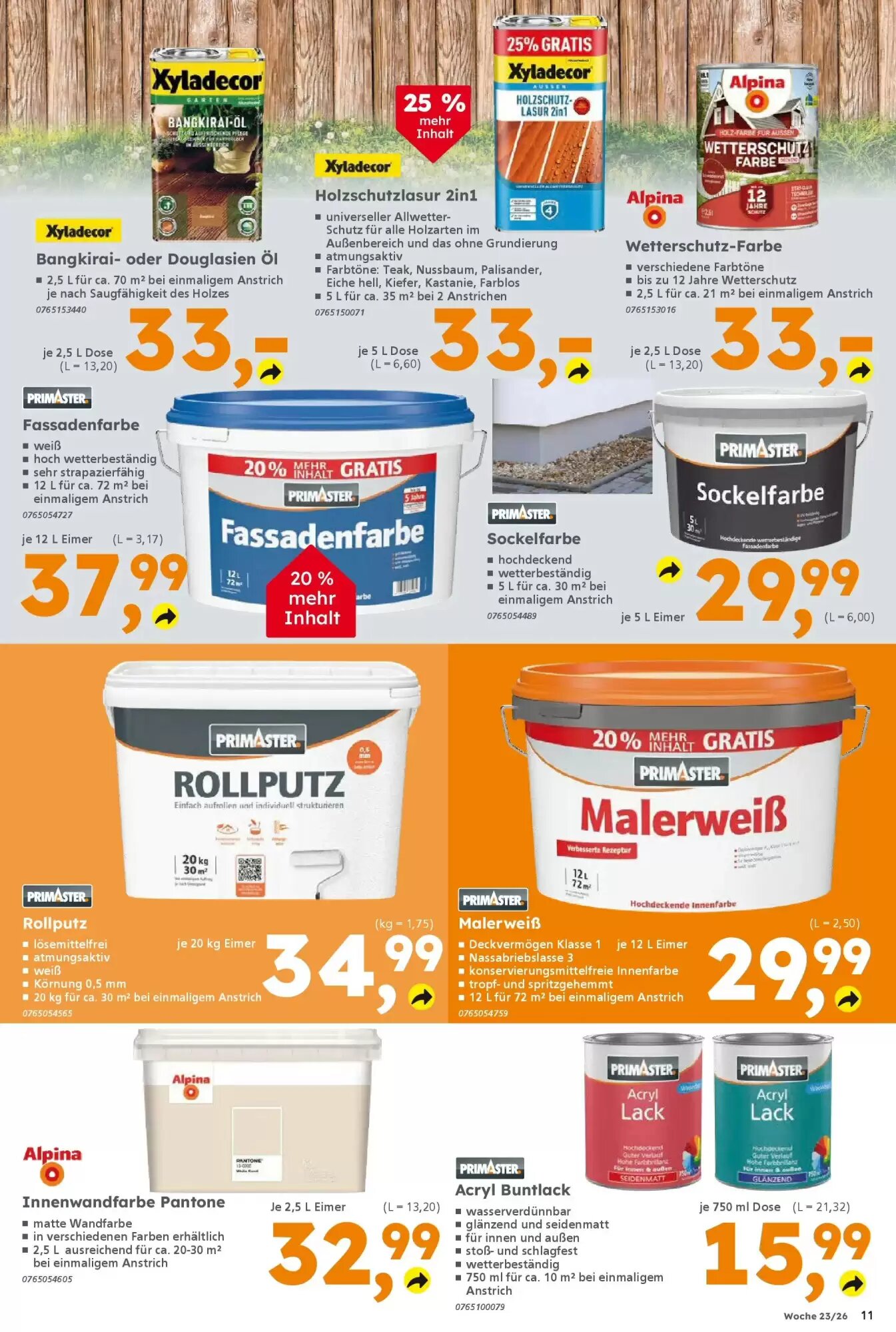 Globus Baumarkt Prospekt (ab 31.05.2026) zum Blättern - Seite 11