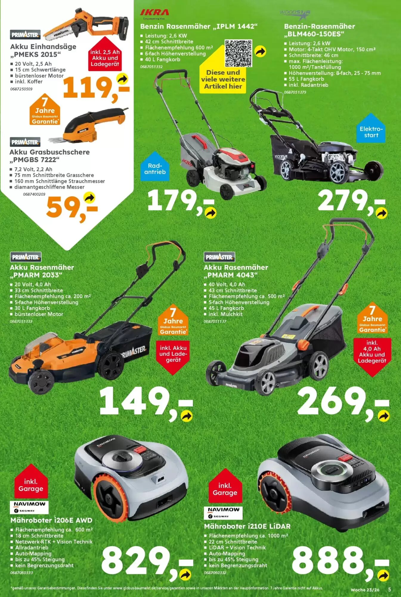 Globus Baumarkt Prospekt (ab 31.05.2026) zum Blättern - Seite 5