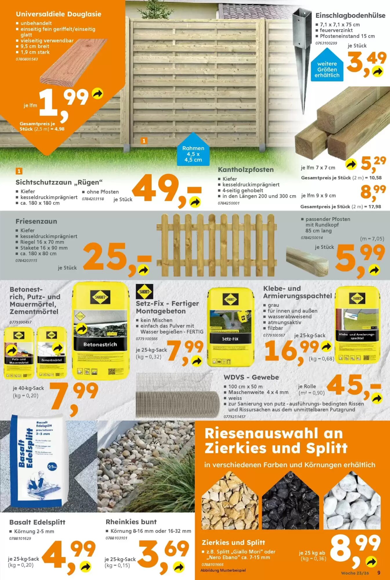 Globus Baumarkt Prospekt (ab 31.05.2026) zum Blättern - Seite 9