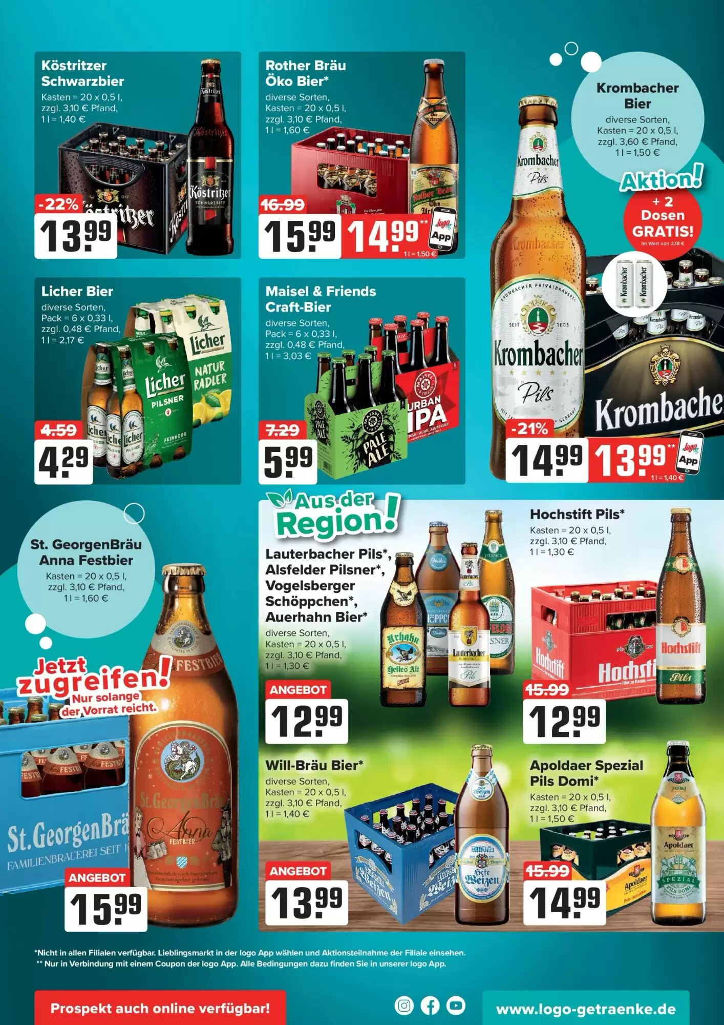 Logo Getränkemarkt Prospekt (ab 31.05.2026) zum Blättern - Seite 2