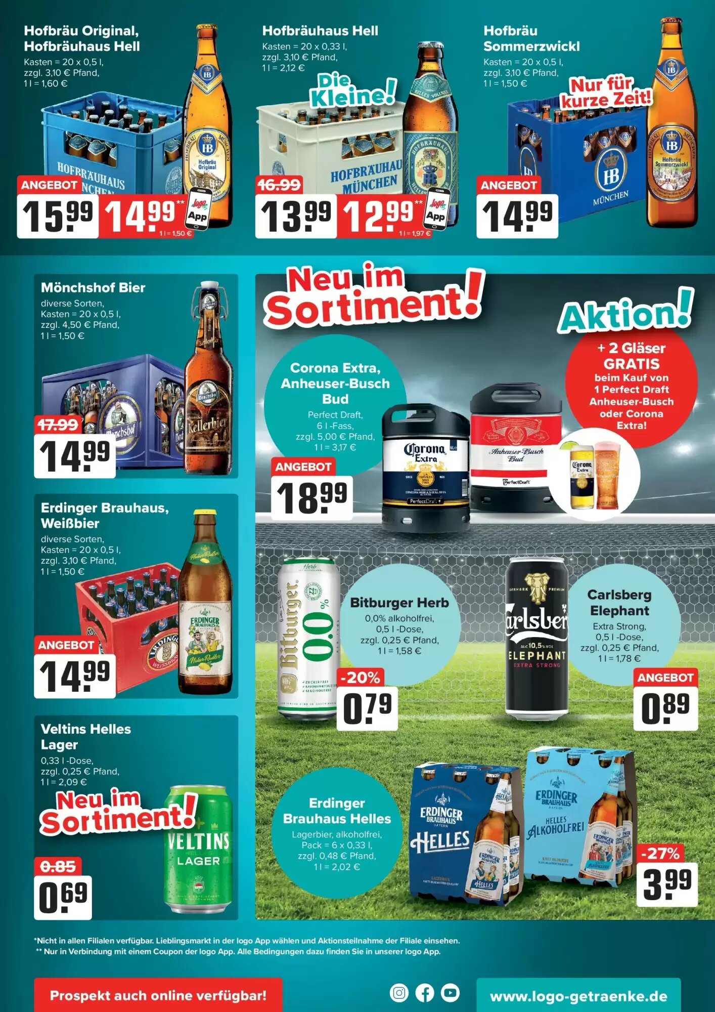 Logo Getränkemarkt Prospekt (ab 31.05.2026) zum Blättern - Seite 3