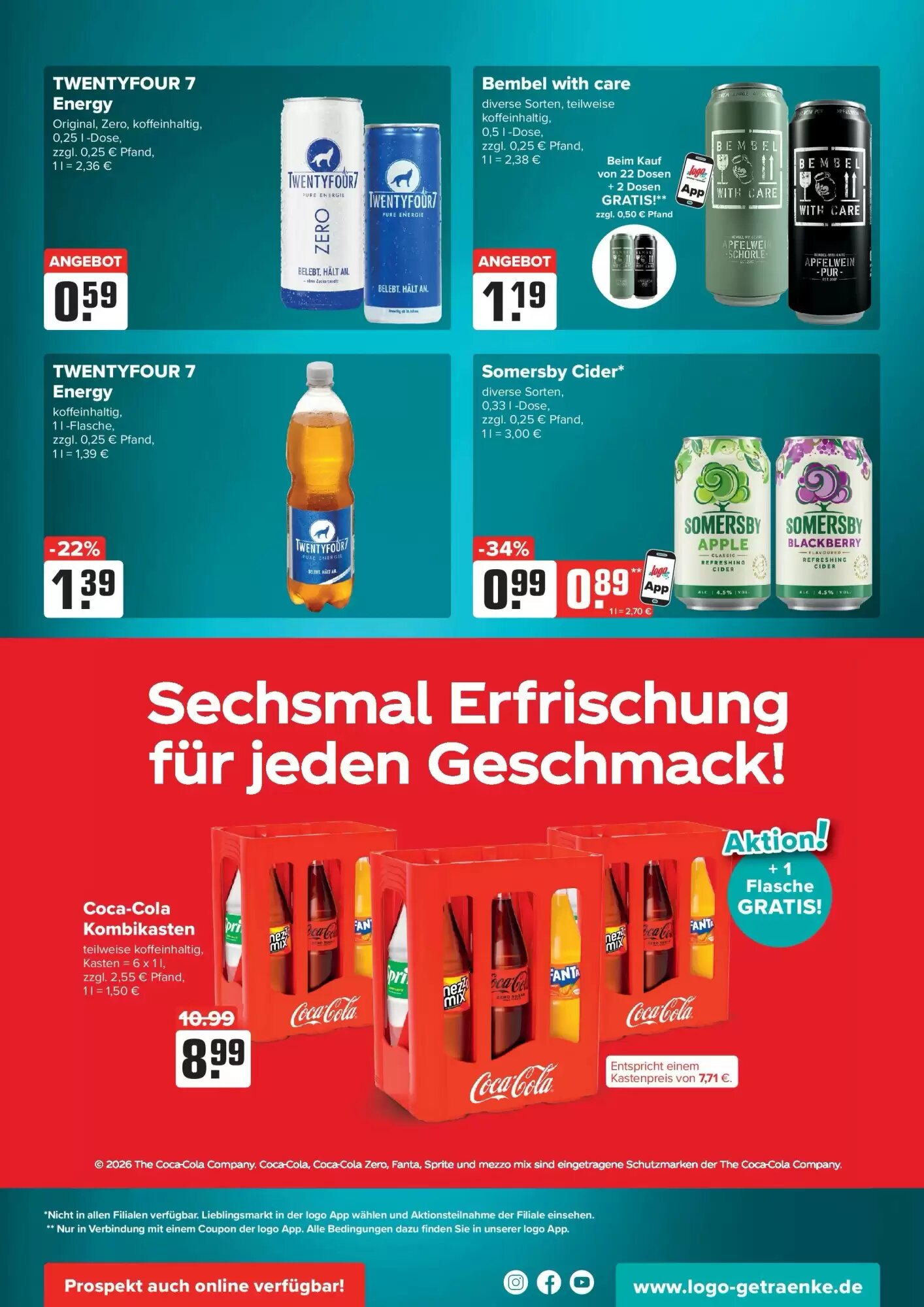Logo Getränkemarkt Prospekt (ab 31.05.2026) zum Blättern - Seite 5