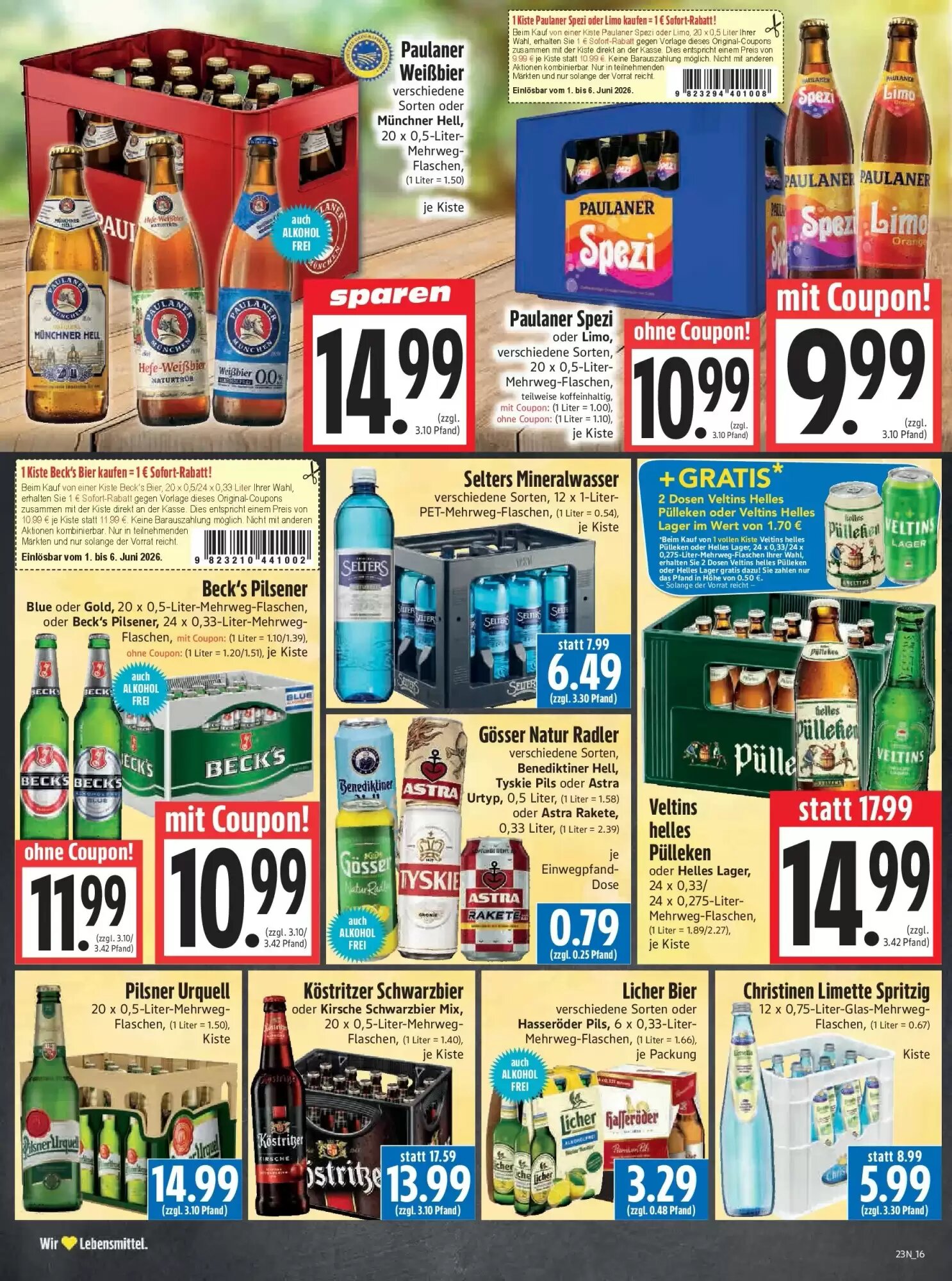 EDEKA Hahner Prospekt (ab 31.05.2026) zum Blättern - Seite 18
