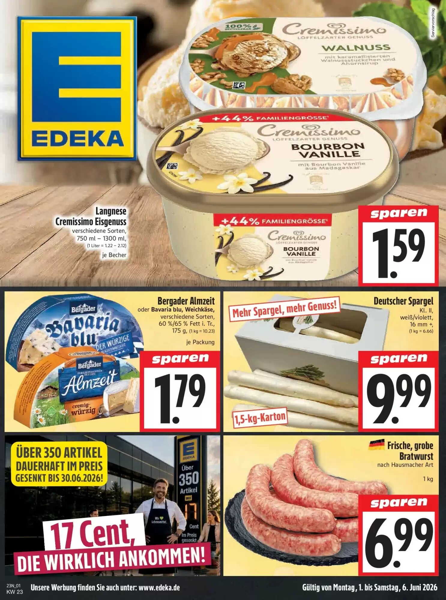 EDEKA Hahner Prospekt (ab 31.05.2026) zum Blättern - Seite 3
